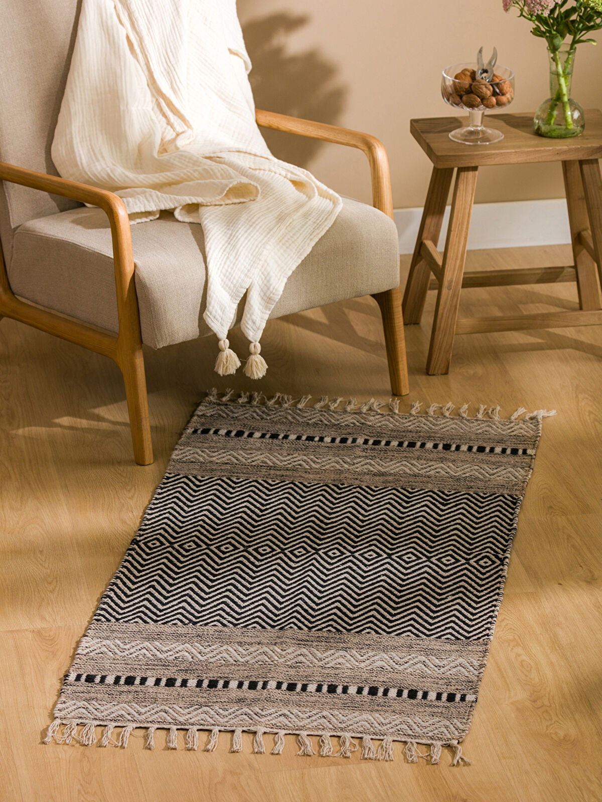 Patterned Rugs with Fringe 70x140 cm