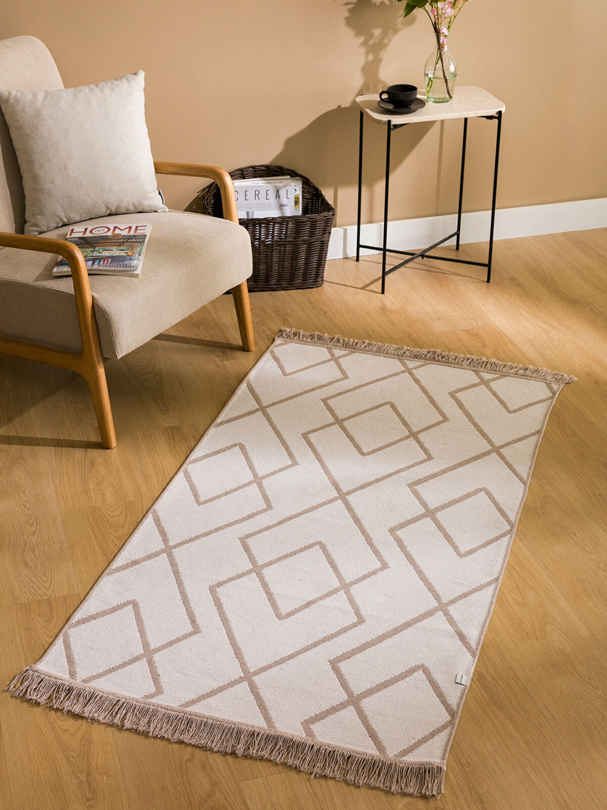 Geometric Patterned Rug 80x140 cm