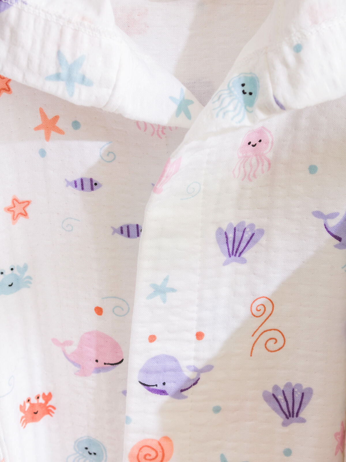 Printed Hooded Girl Child Dress