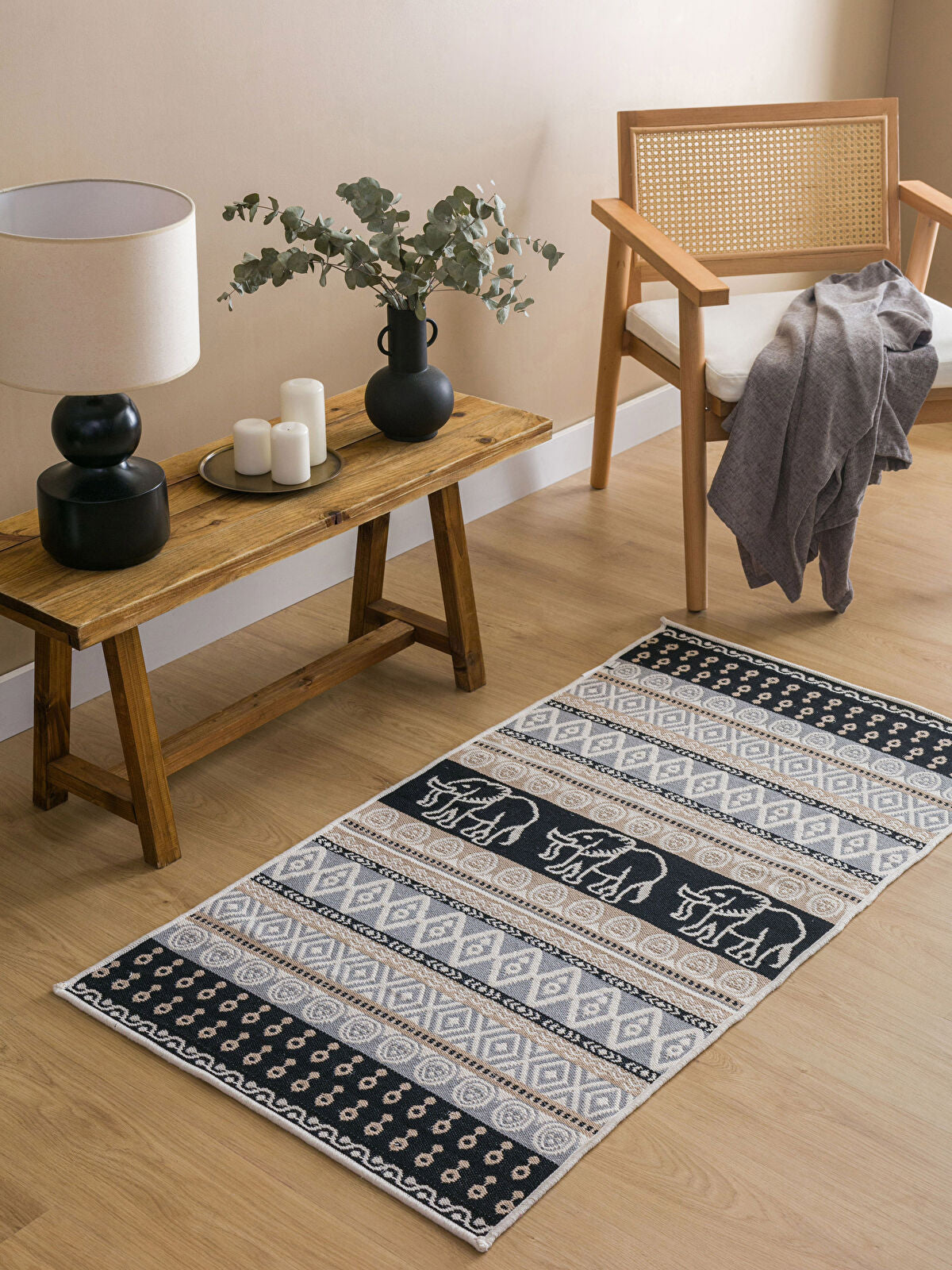 Printed Hookless Carpet 70x140 cm
