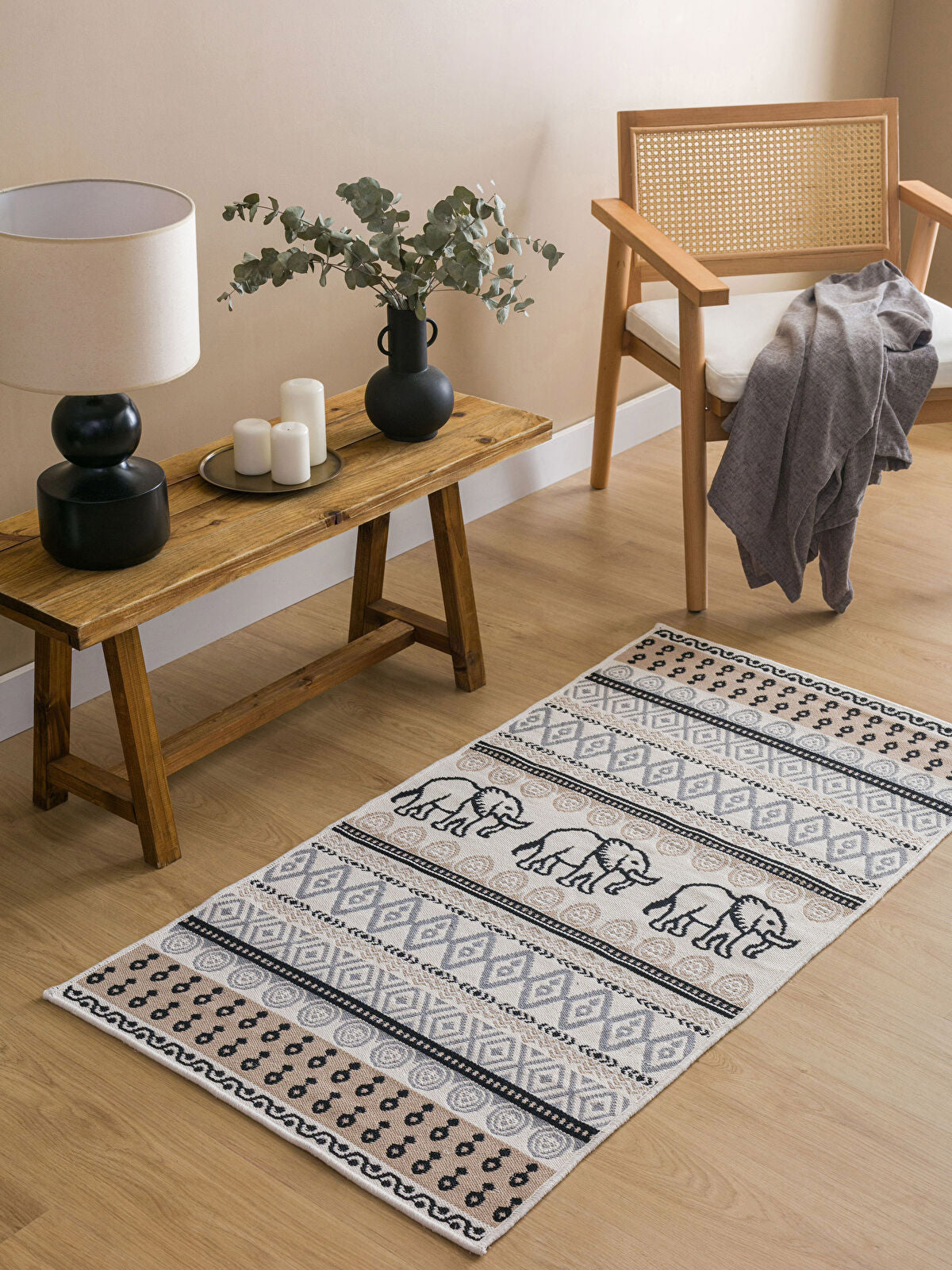 Printed Hookless Carpet 70x140 cm
