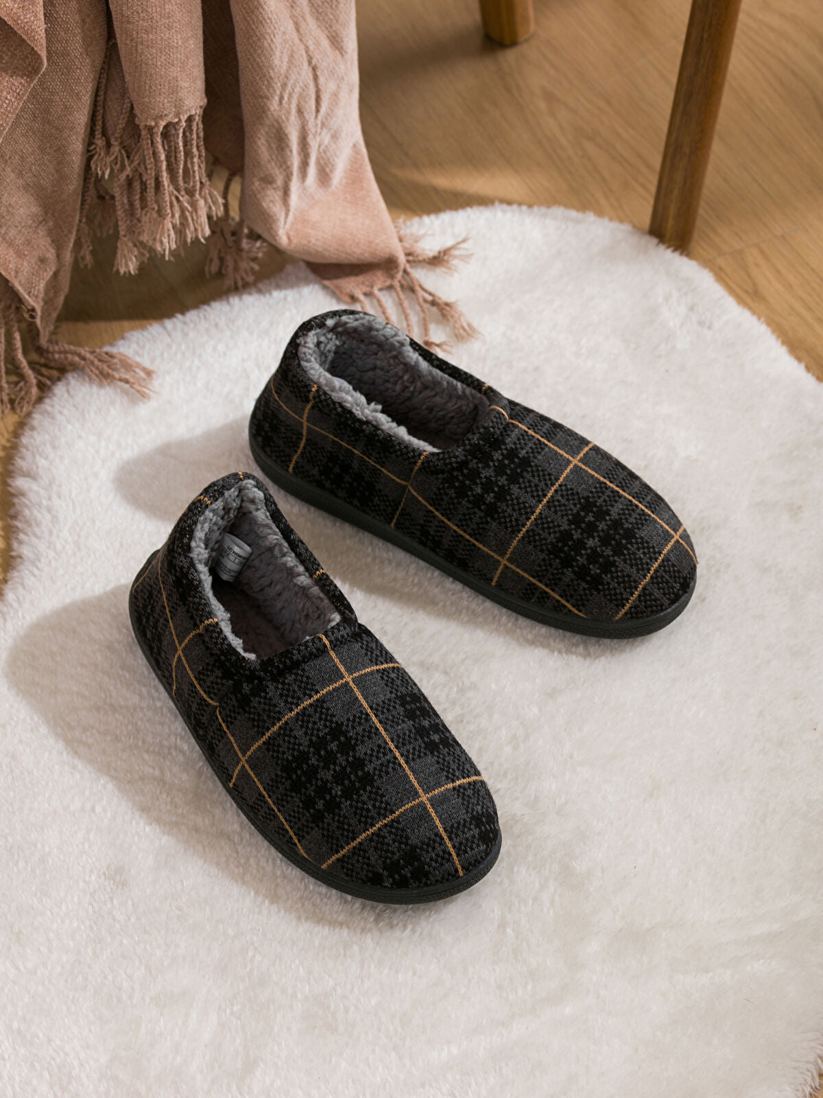 Patterned Men's Home Shoes