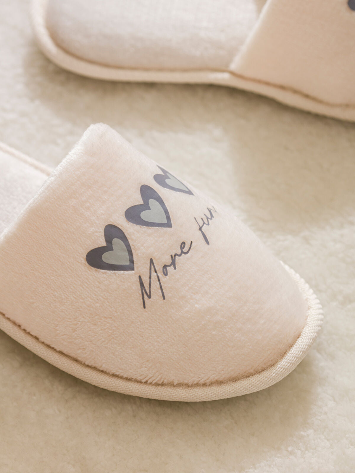 Printed Women's House Slipper