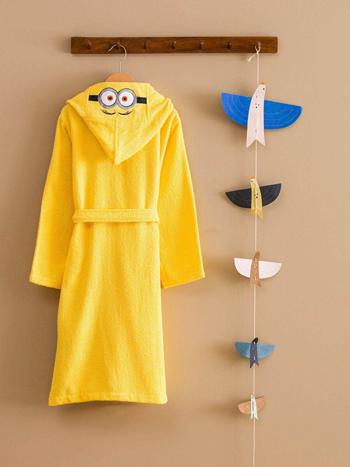 Printed Minions Boy Child Coat
