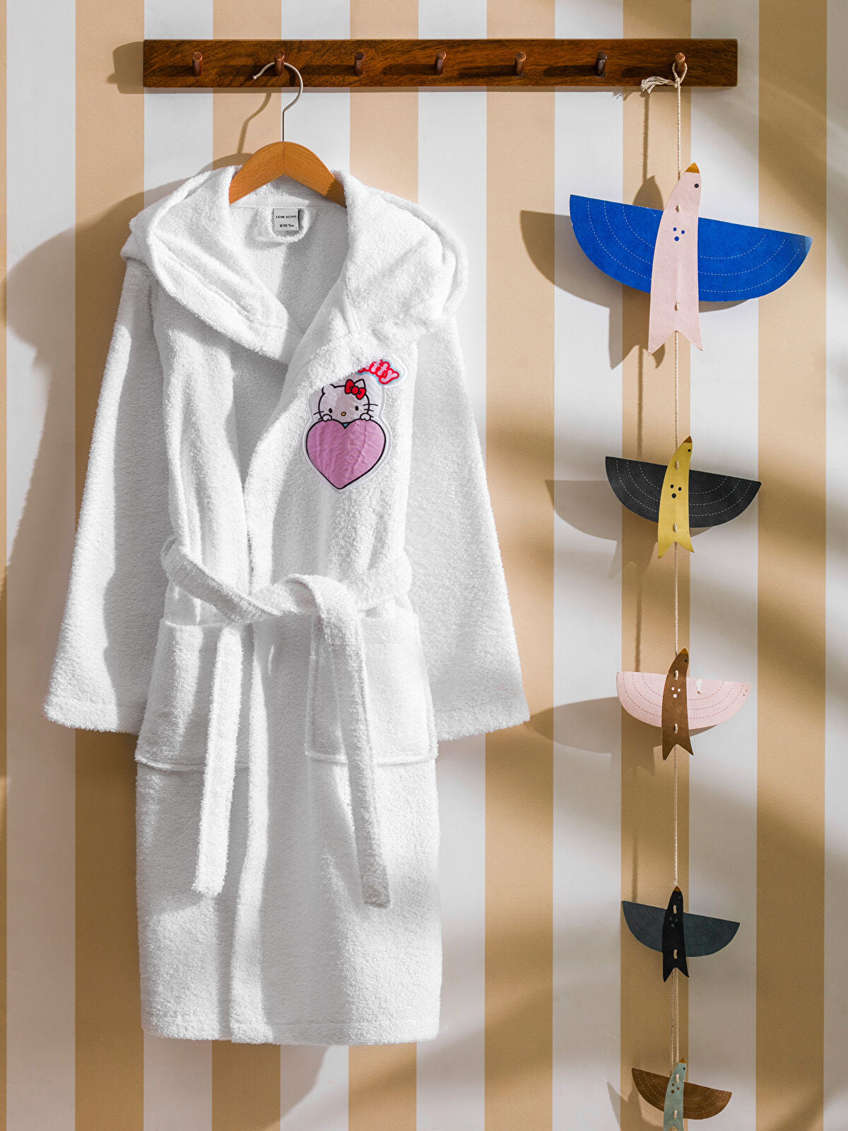 Hello Kitty Embellished Girls Kids Nightgown