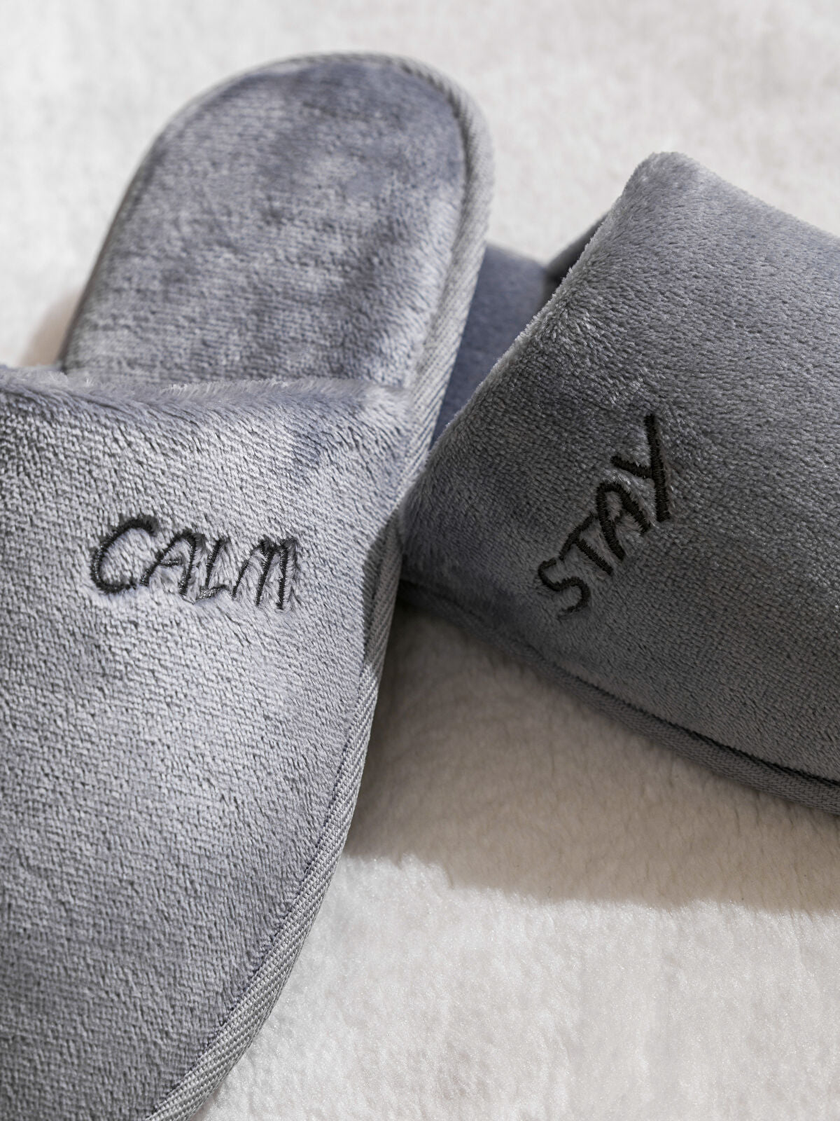 Plush Men's House Slippers