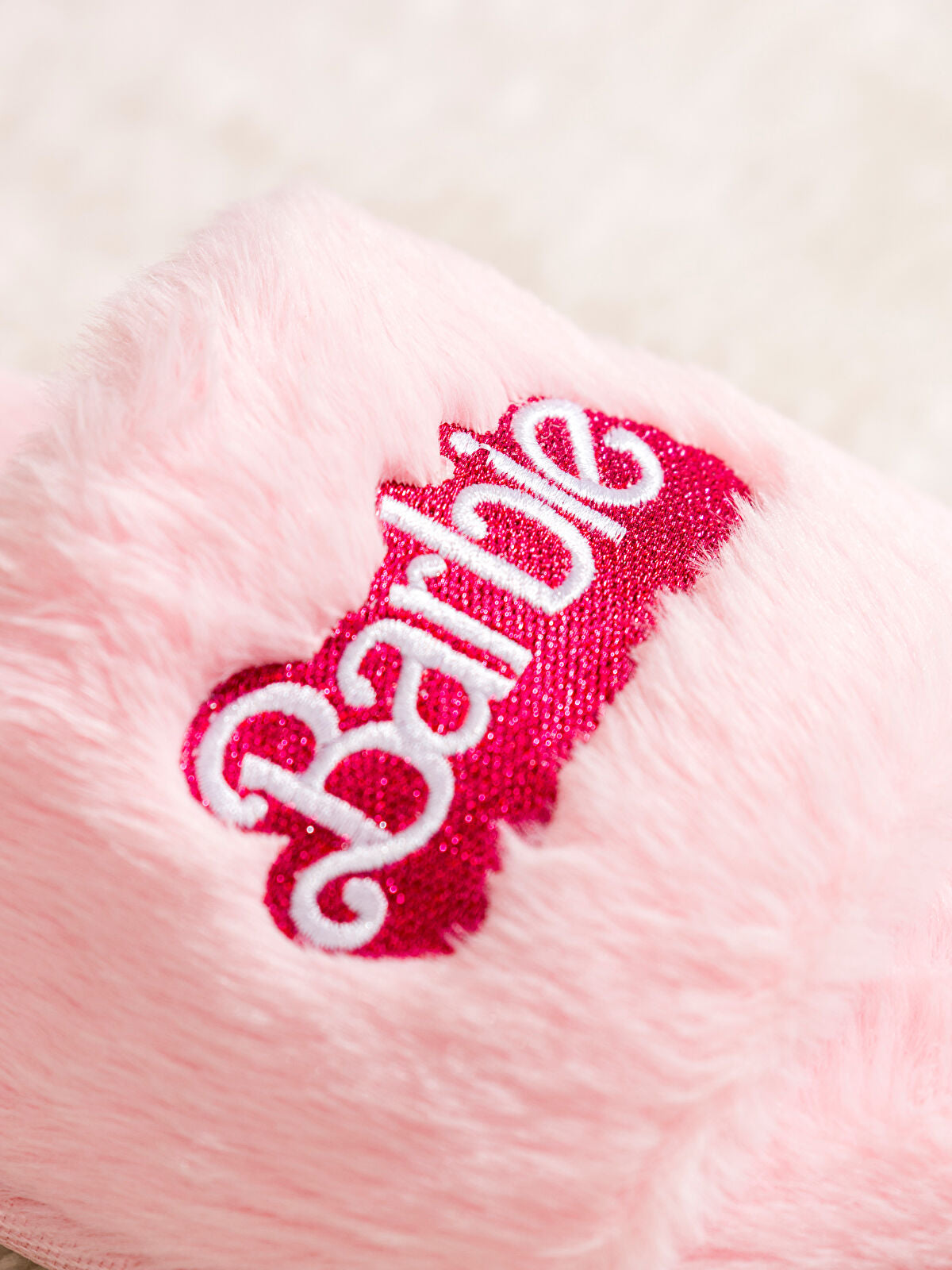 Barbie Sequined Women's Slippers for Home