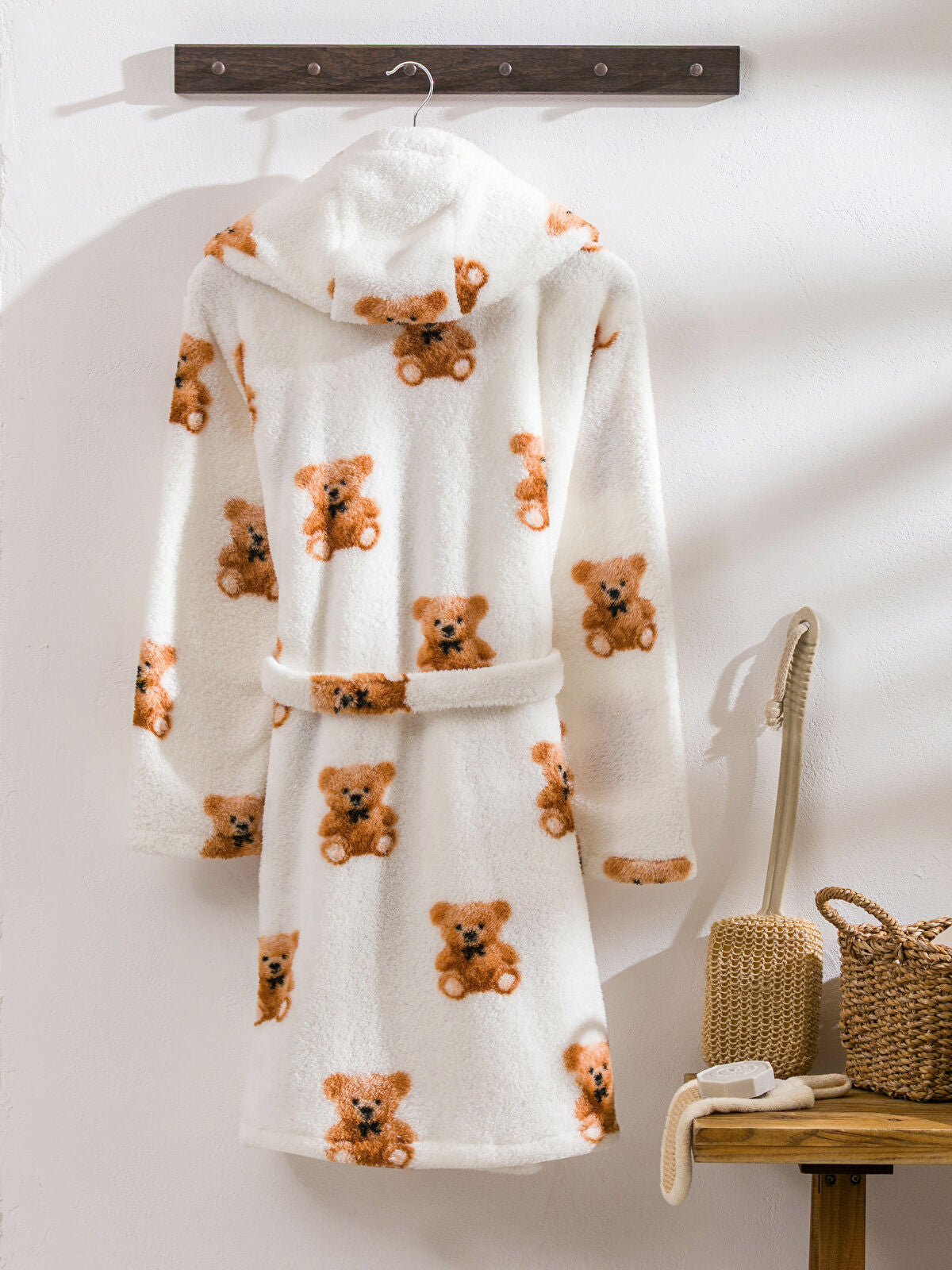 Bear Teddy Printed Woman Dressing Gown