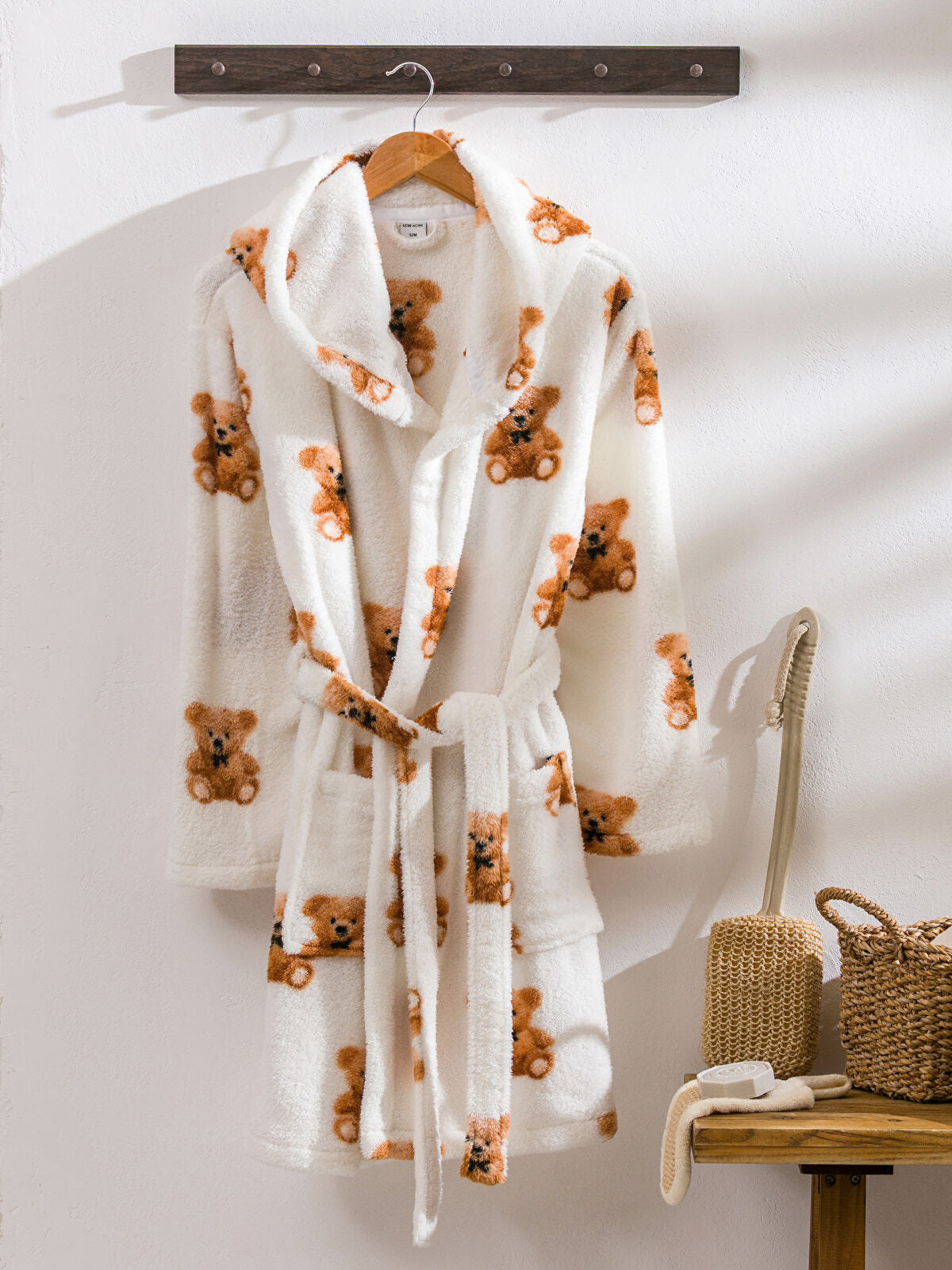 Bear Teddy Printed Woman Dressing Gown