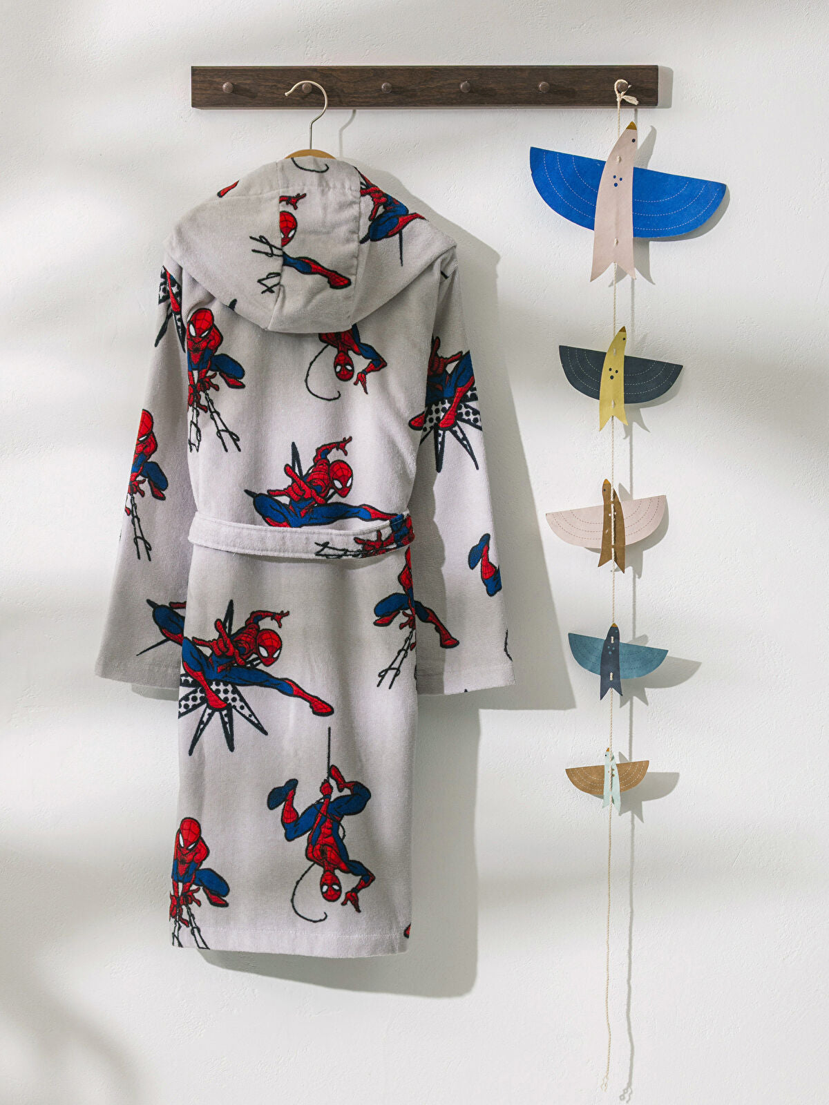 Spider-Man Print Boys Robe