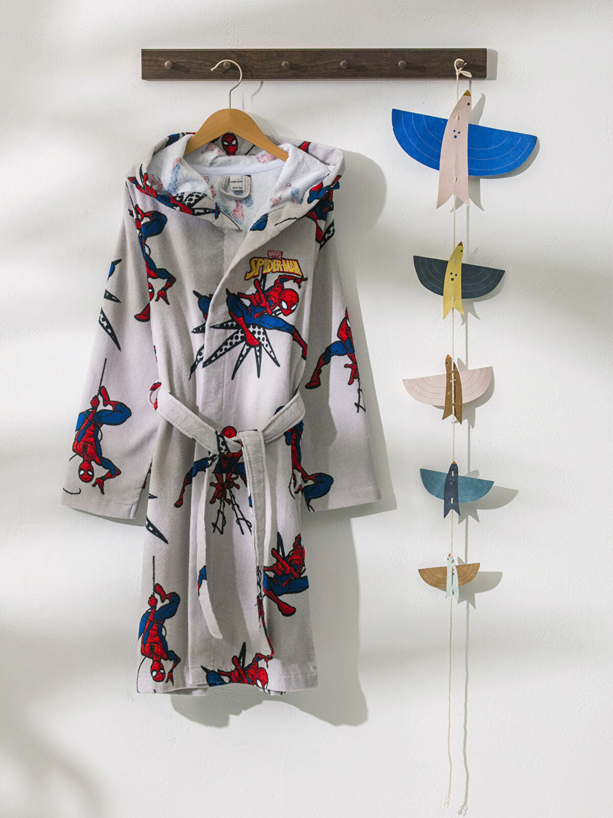 Spider-Man Print Boys Robe