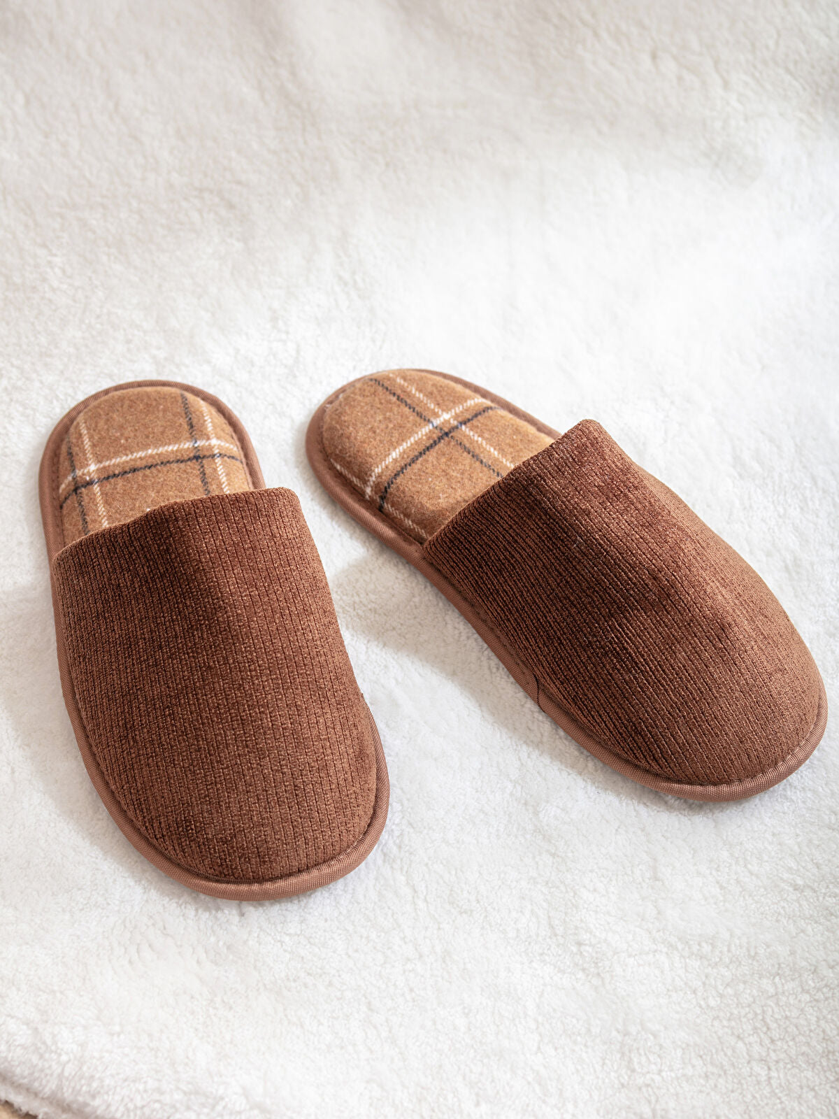 Plain Men's House Slipper
