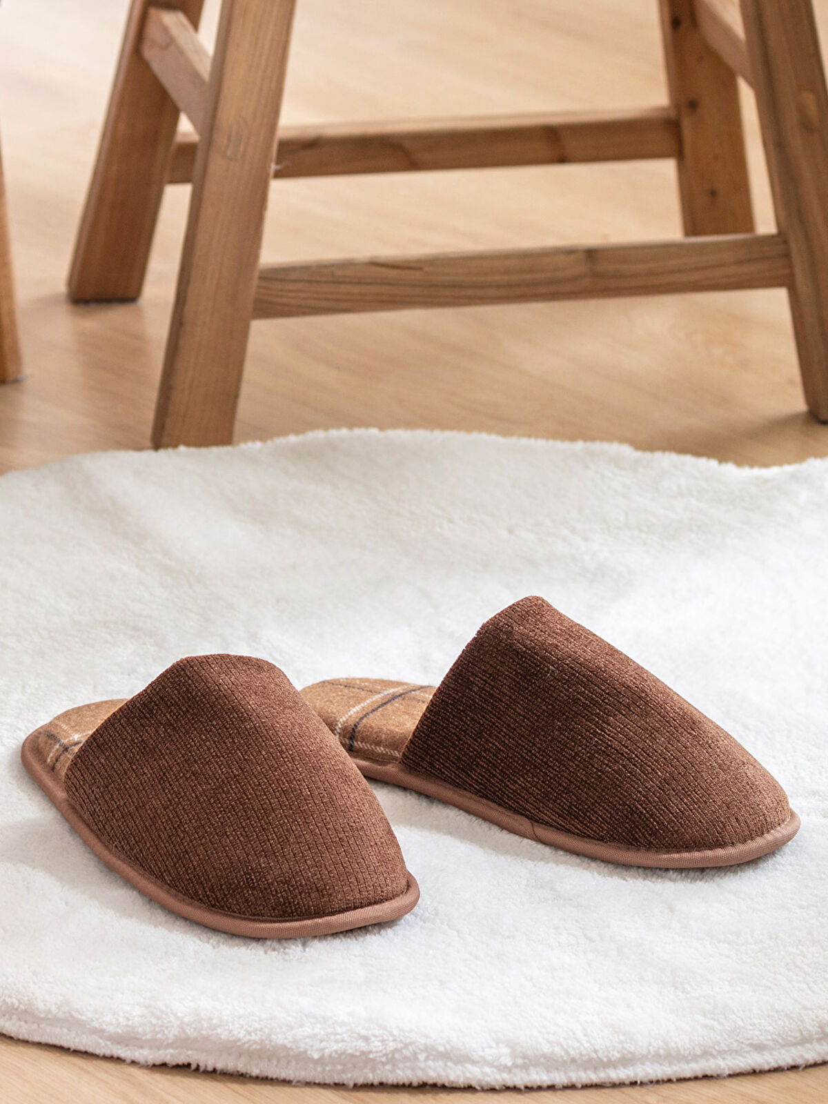 Plain Men's House Slipper