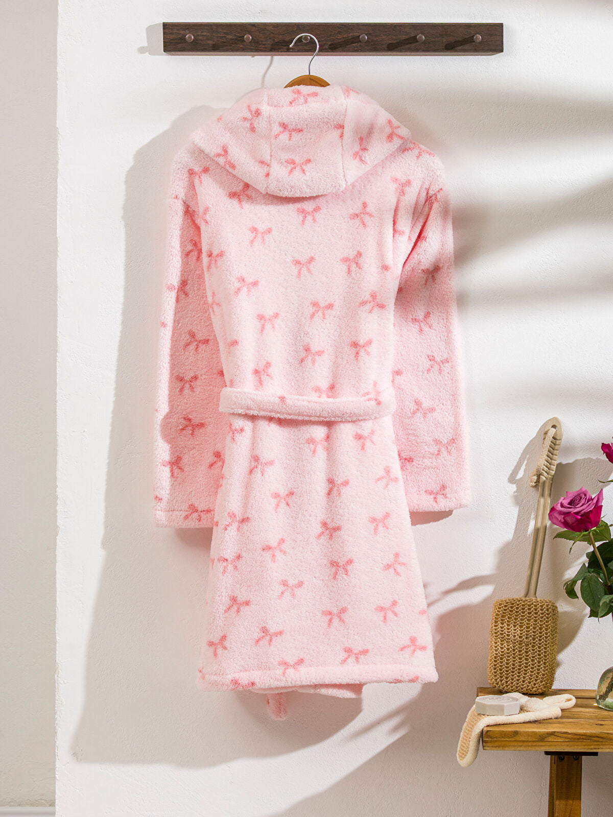 Floral Print Women's Robe