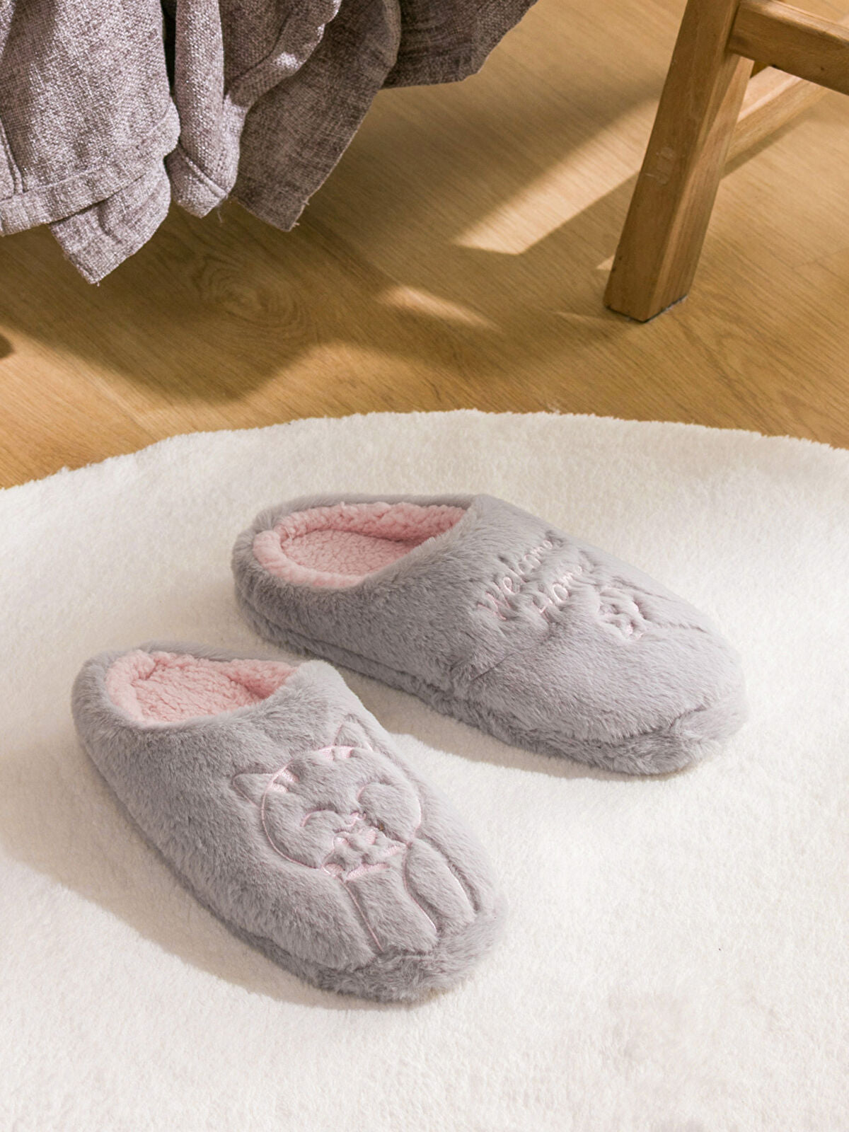 Sincap Buckle Women's Home Slipper