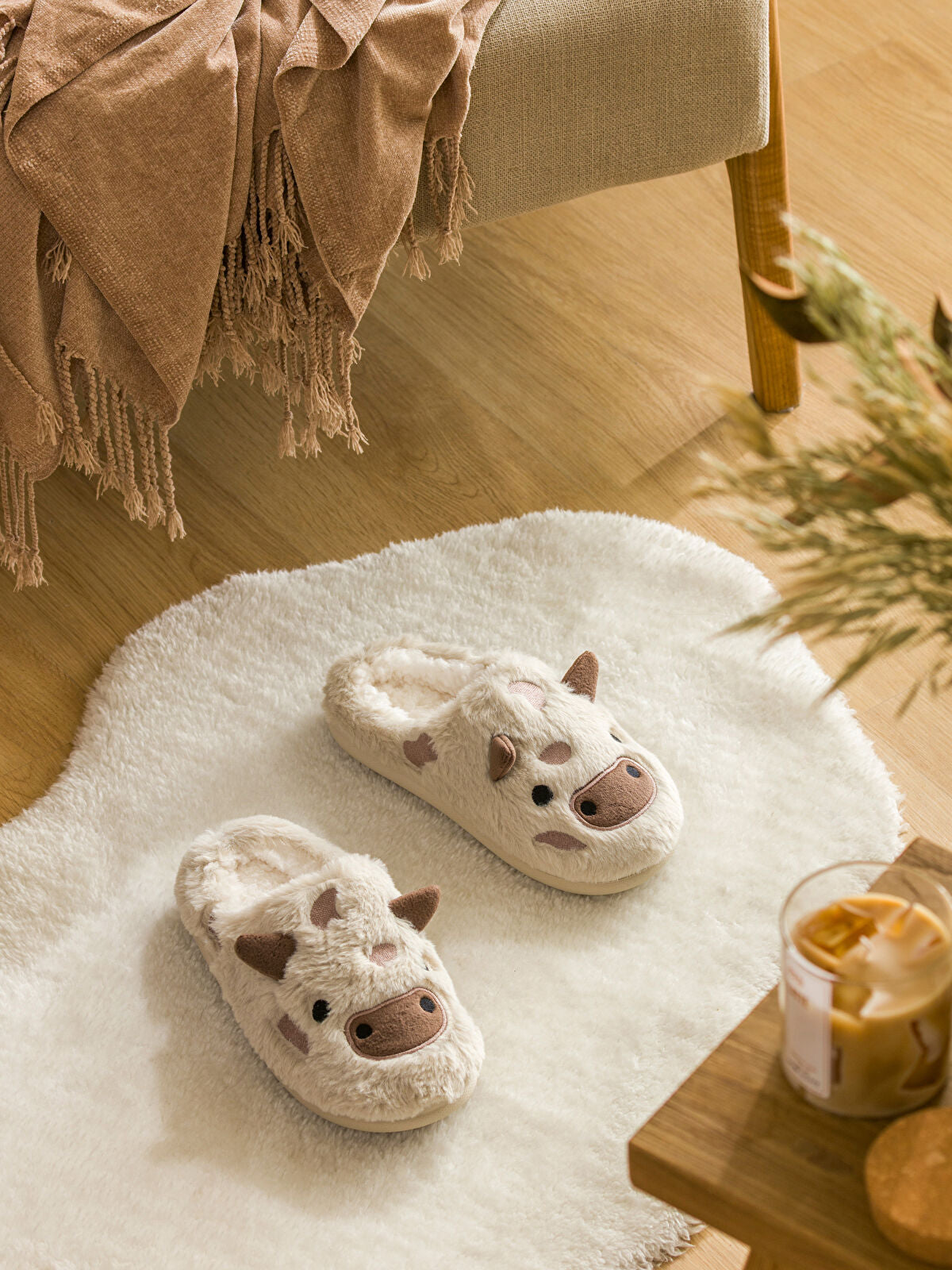 Animal-Printed Women's Home Slipper