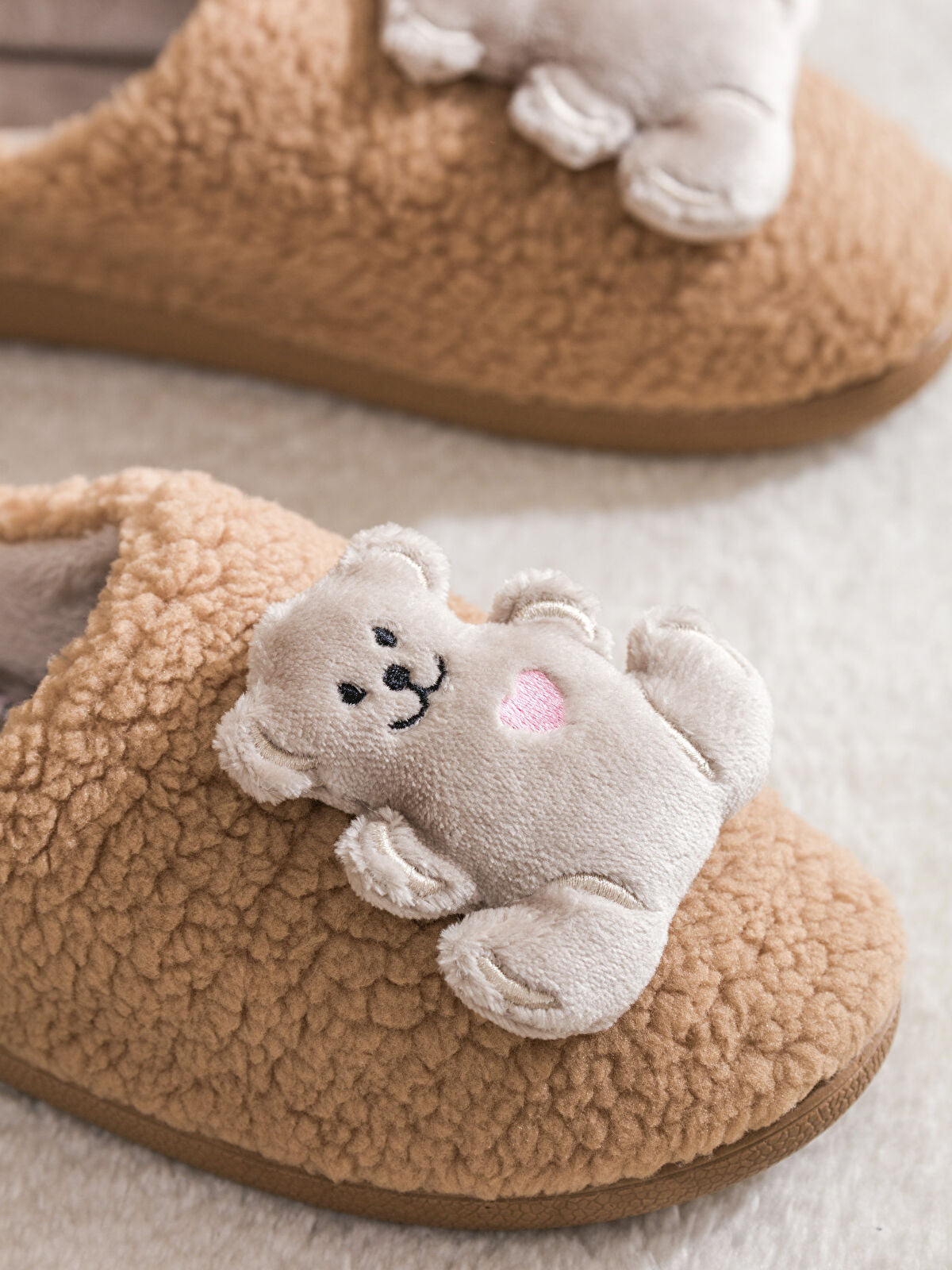 Animal Figure Fleece Women's House Slipper