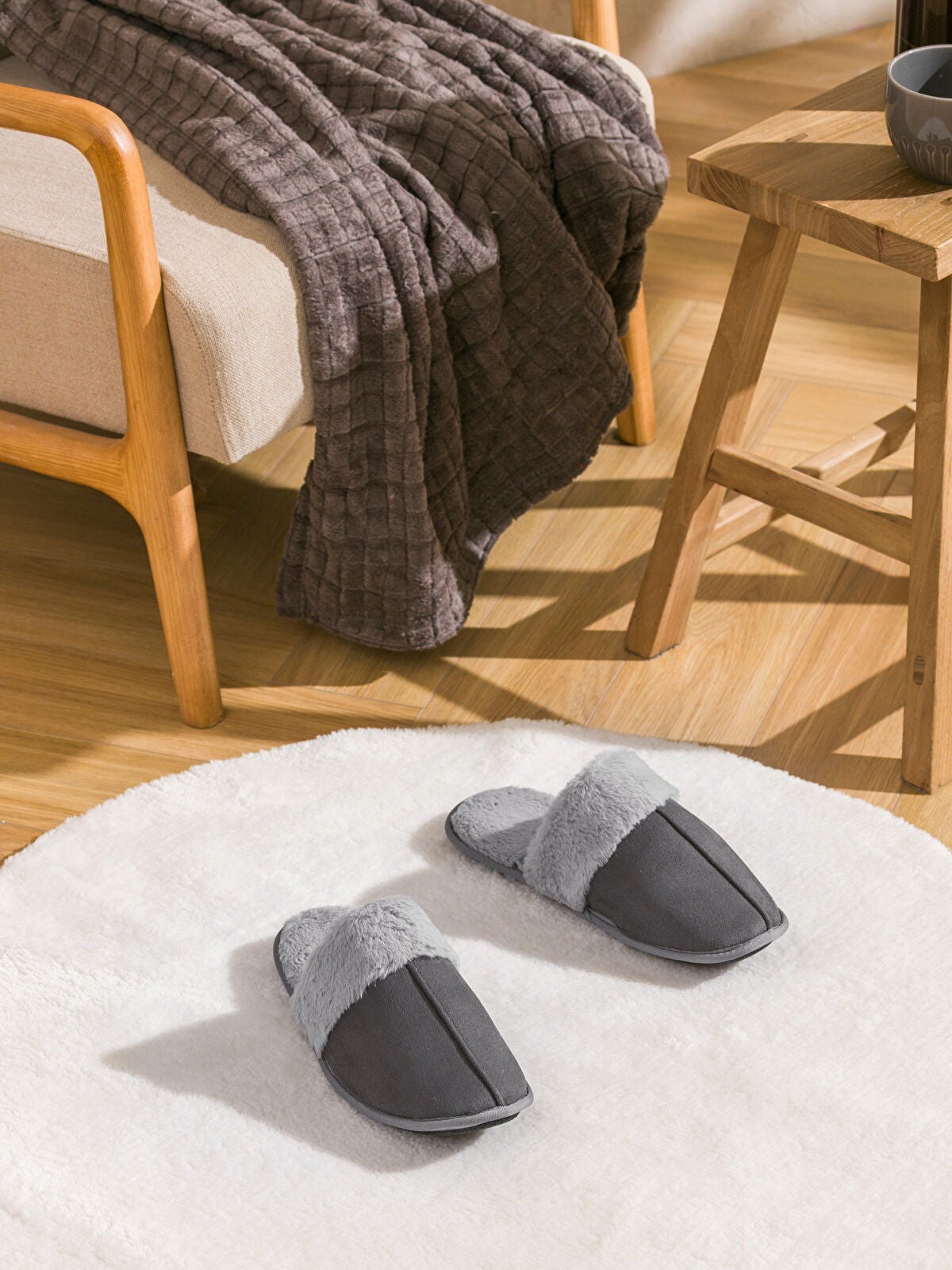 Wool Lined Home Slipper