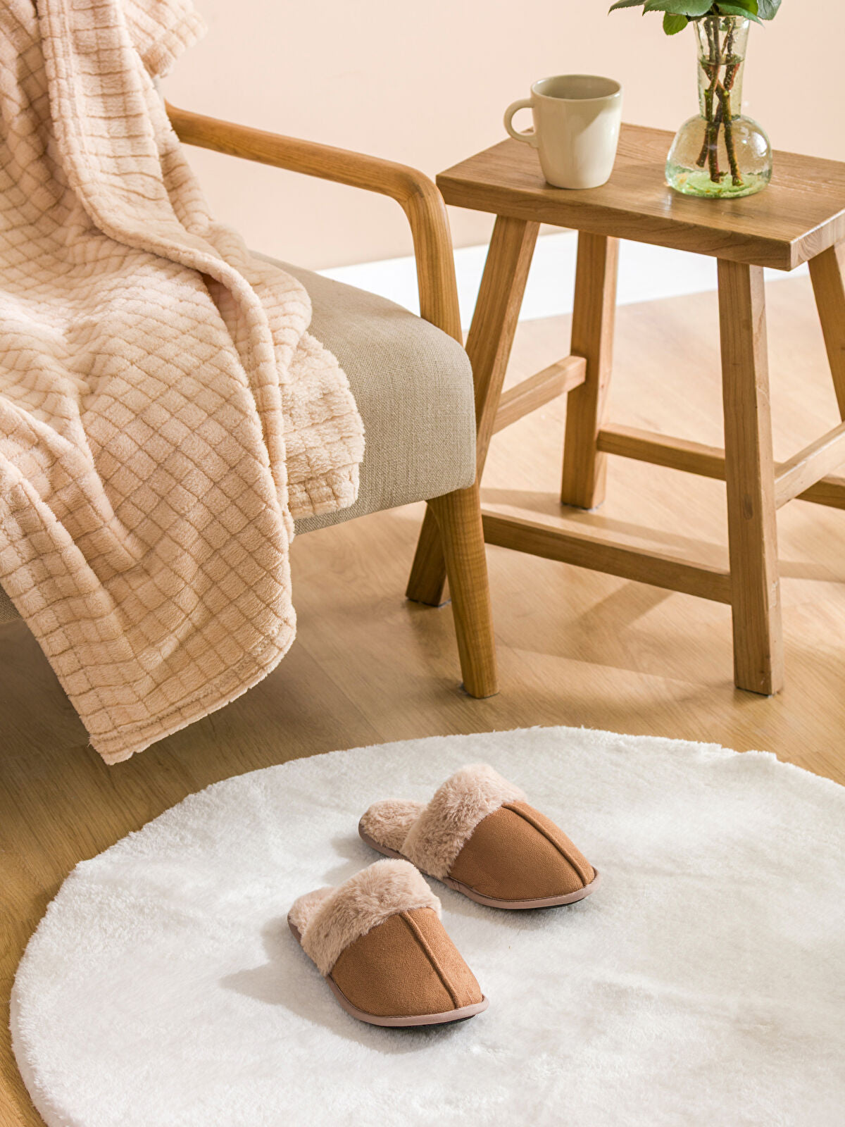 Wool Lined Home Slipper