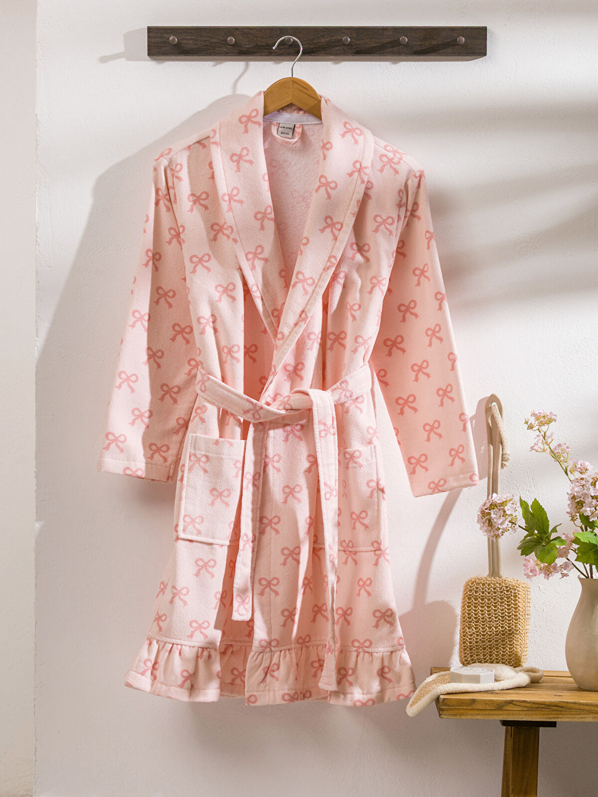 Floral Print Women's Robe