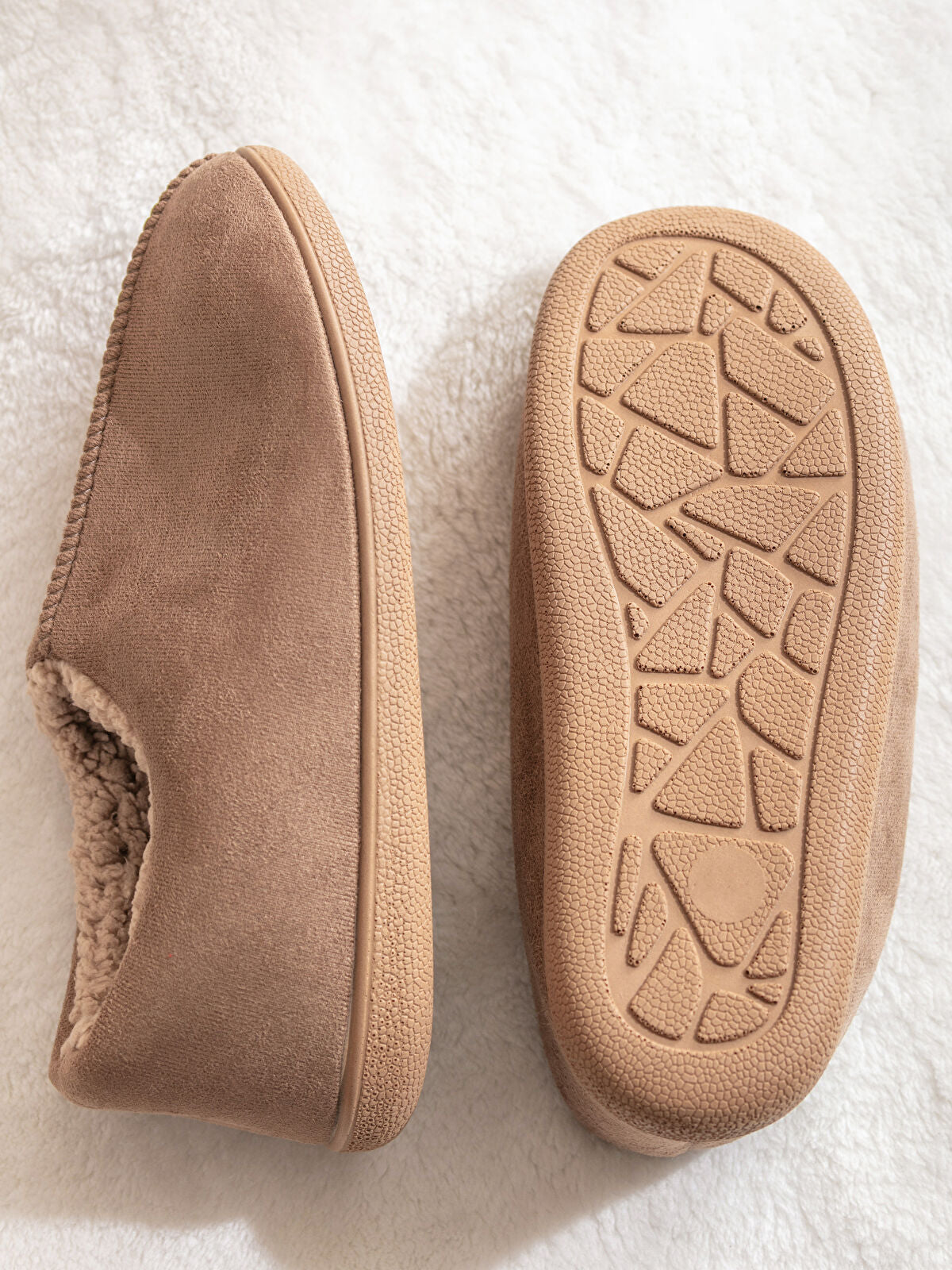 Man's Fleece Lined House Slippers Panduf