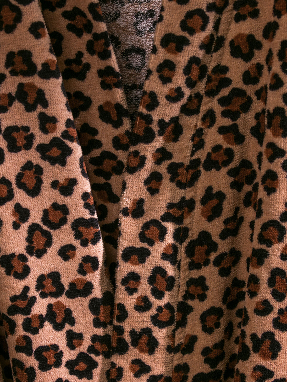 Leopard Print Cotton Women's Coat