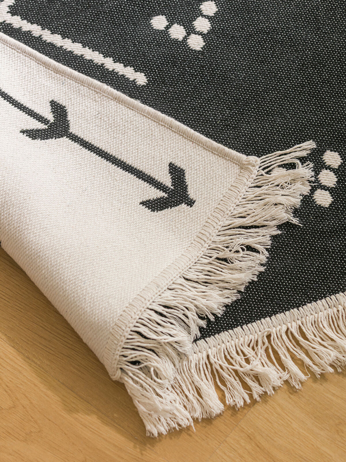 Patterned Double-Sided Rug 80x140 cm