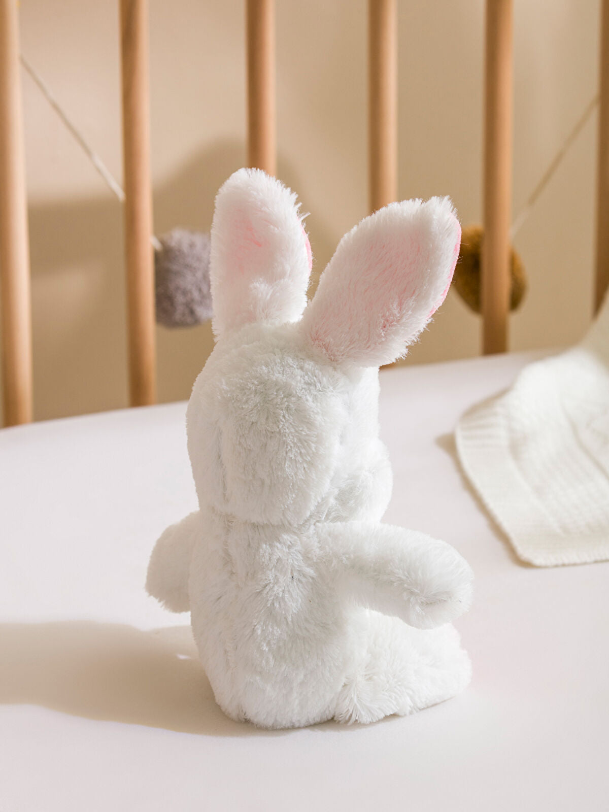 Plush Stuffed Rabbit Baby Rattle 36 cm