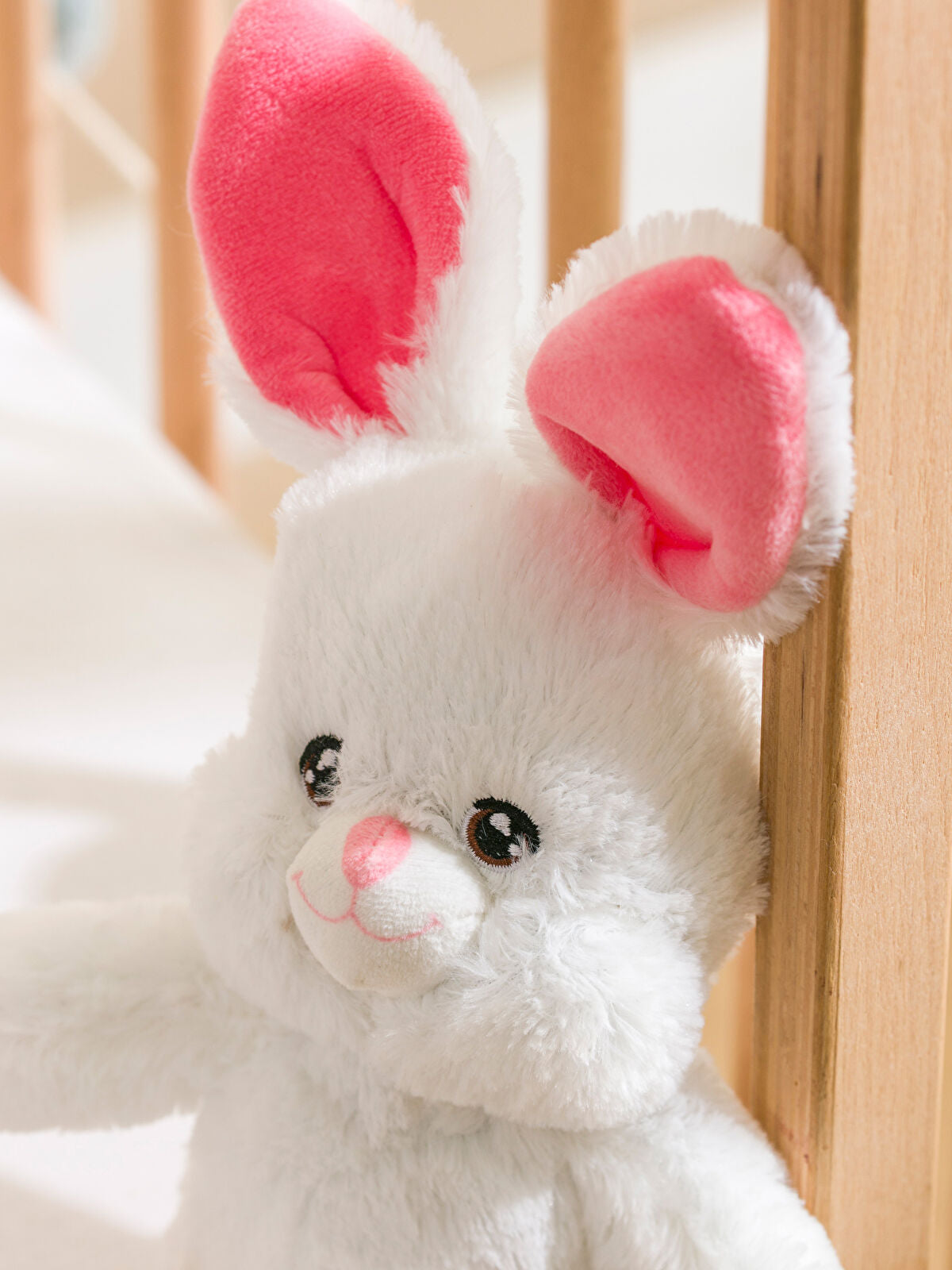 Plush Stuffed Rabbit Baby Rattle 36 cm
