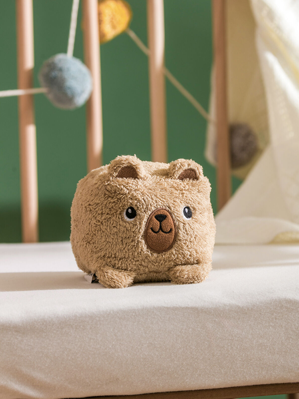 Plush Dog Baby Rattle 12 cm