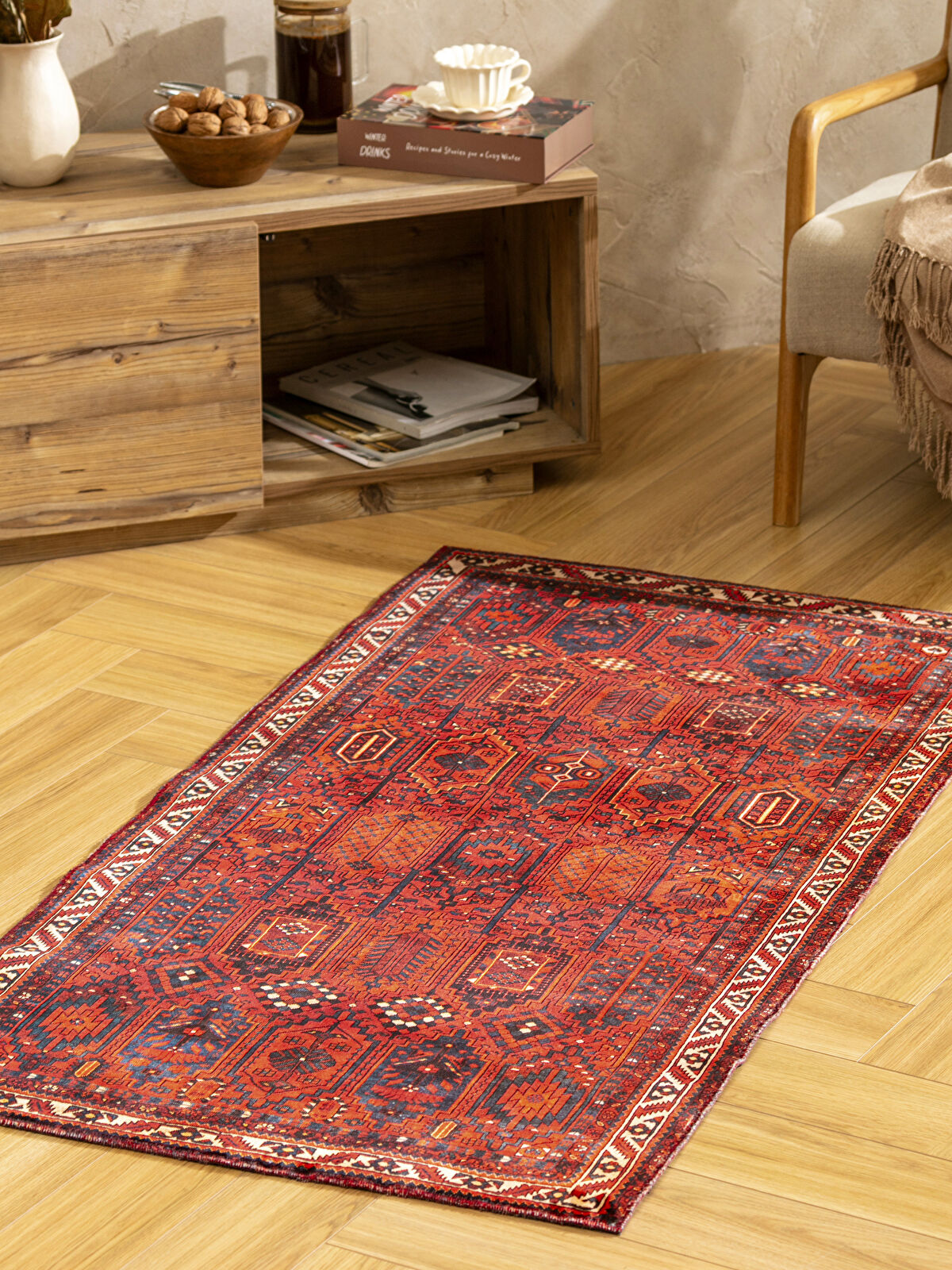 Ethnic Patterned Rug 80x150 cm