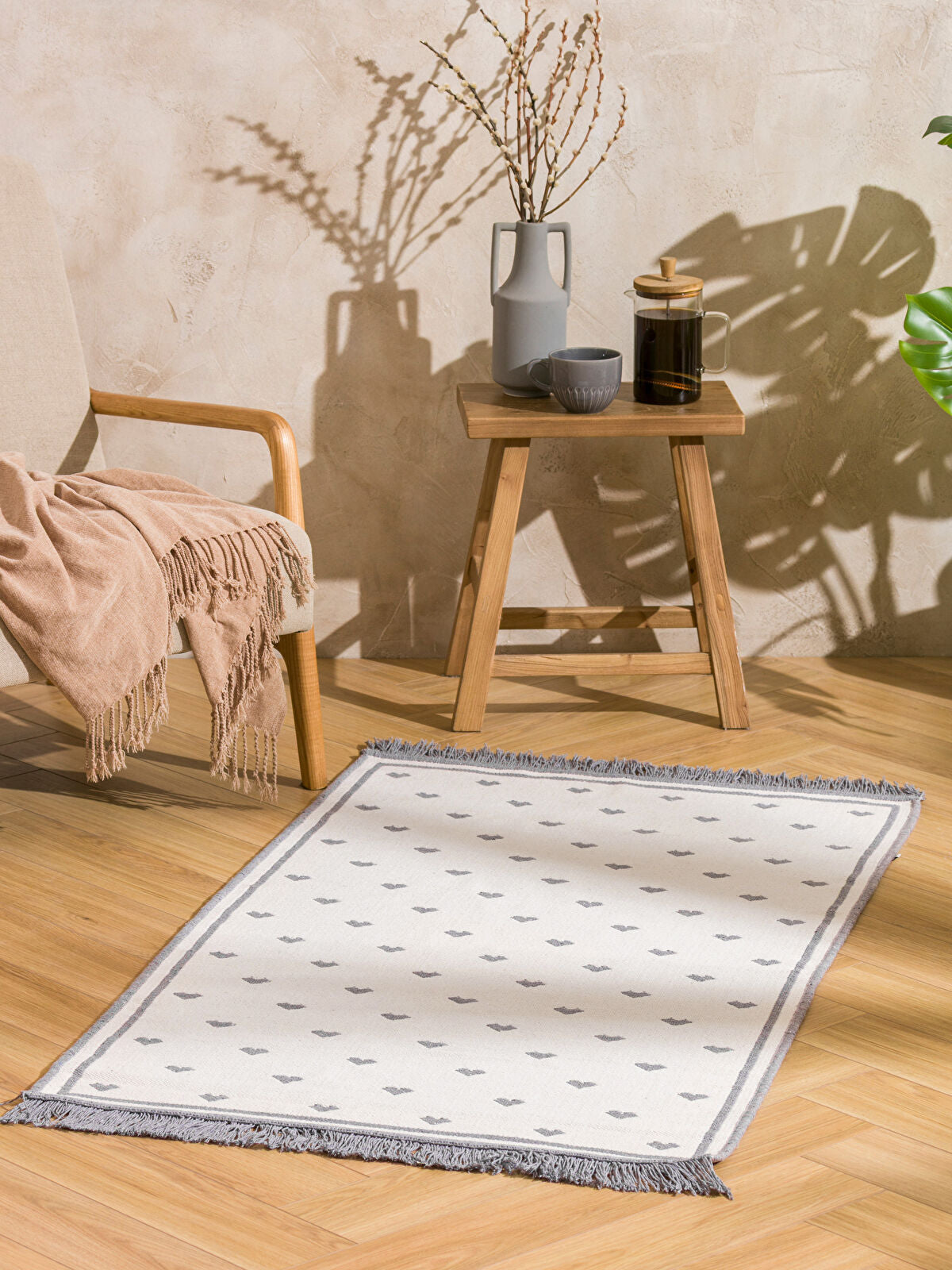 Patterned Double-Sided Rug 80x140 cm