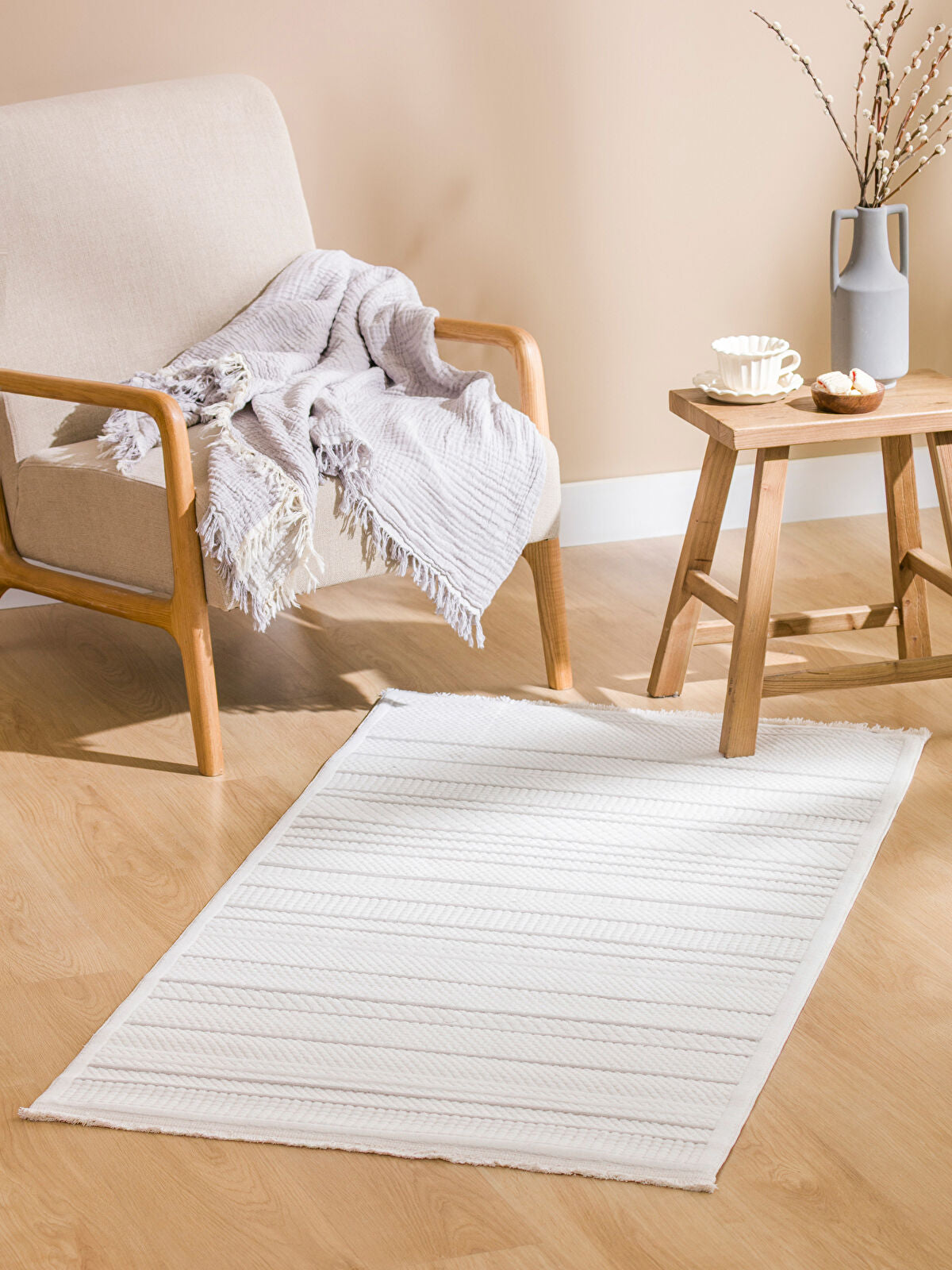 Hand Knotted Carpet 80x150 cm