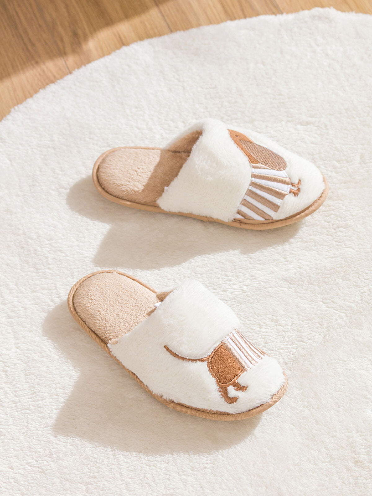Cat-Printed Women's Home Slipper