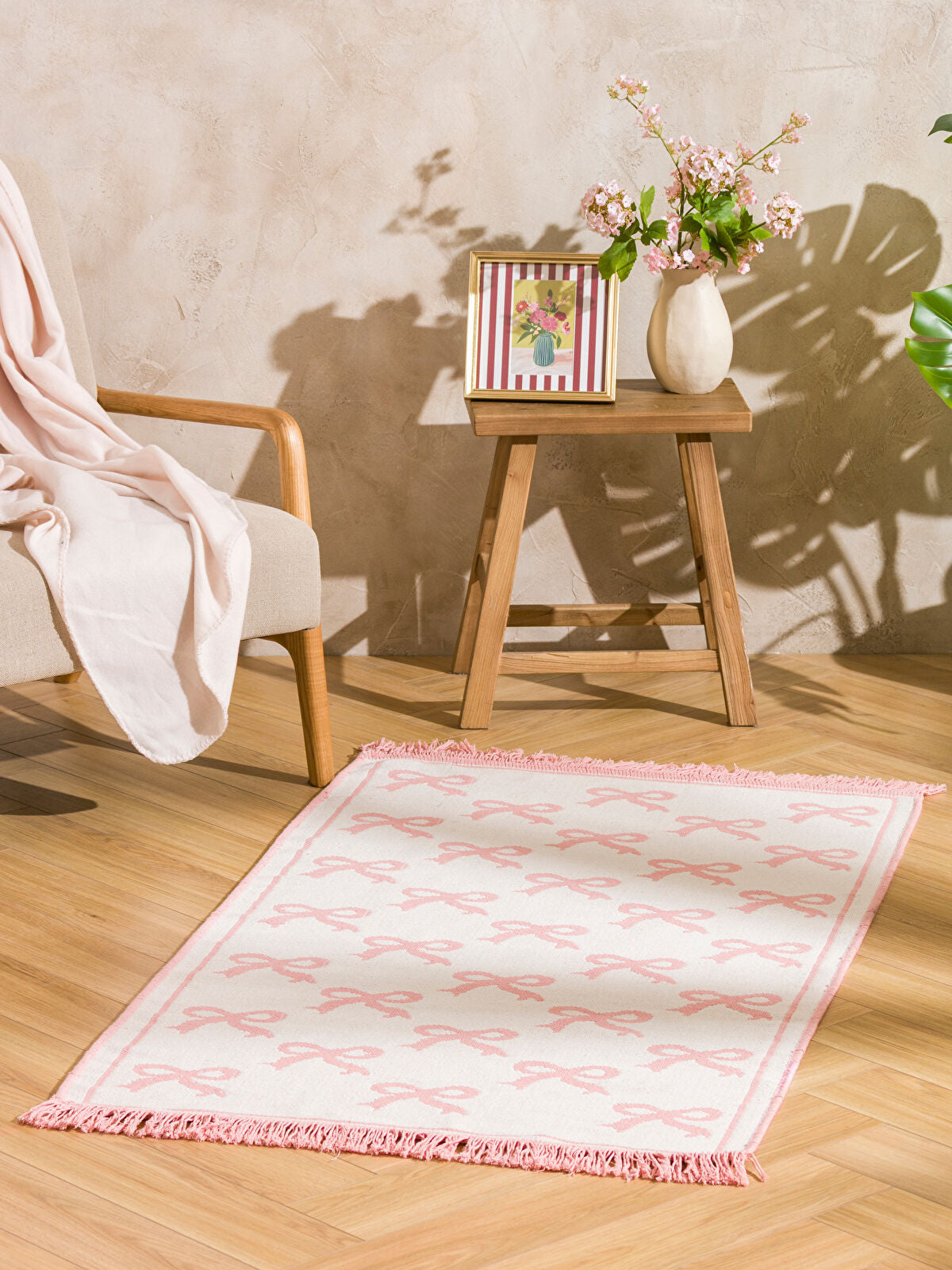 Floral Pattern Rug 80x150 cm
