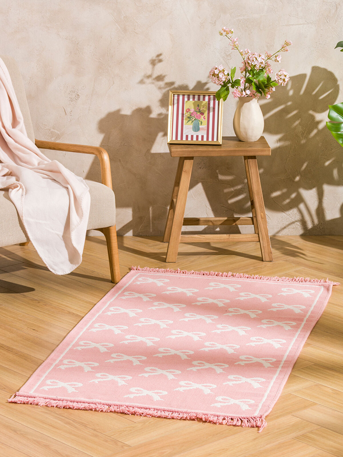Floral Pattern Rug 80x150 cm
