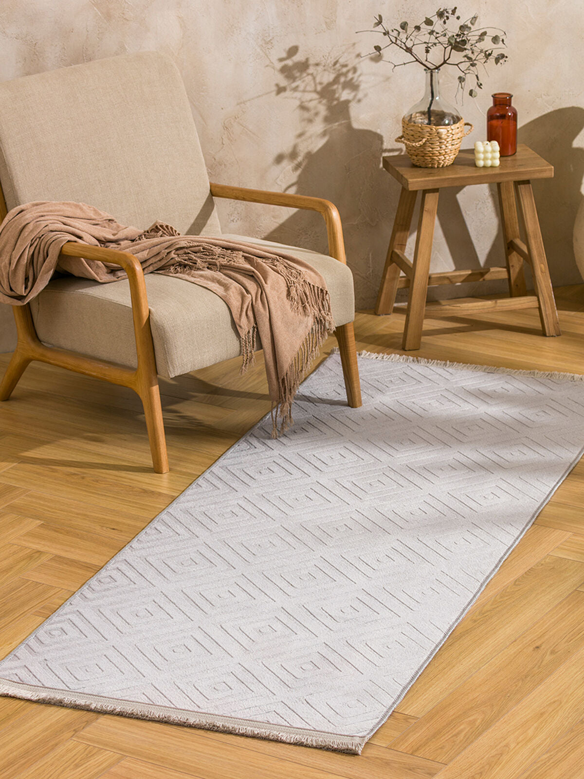 Patterned Rugs with Tassels 120x180 cm