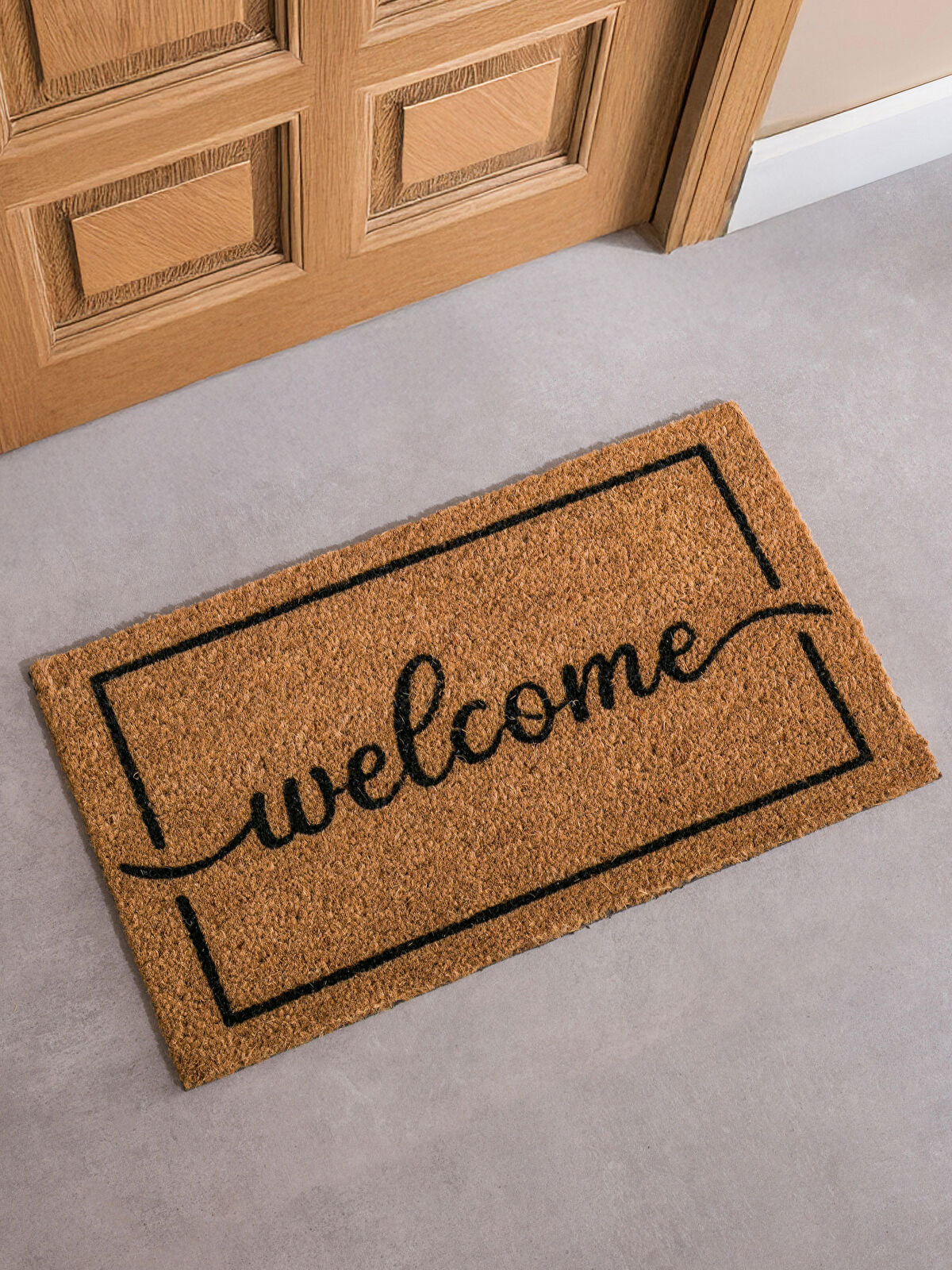 Printed Door Mat with Handles 45x75 cm