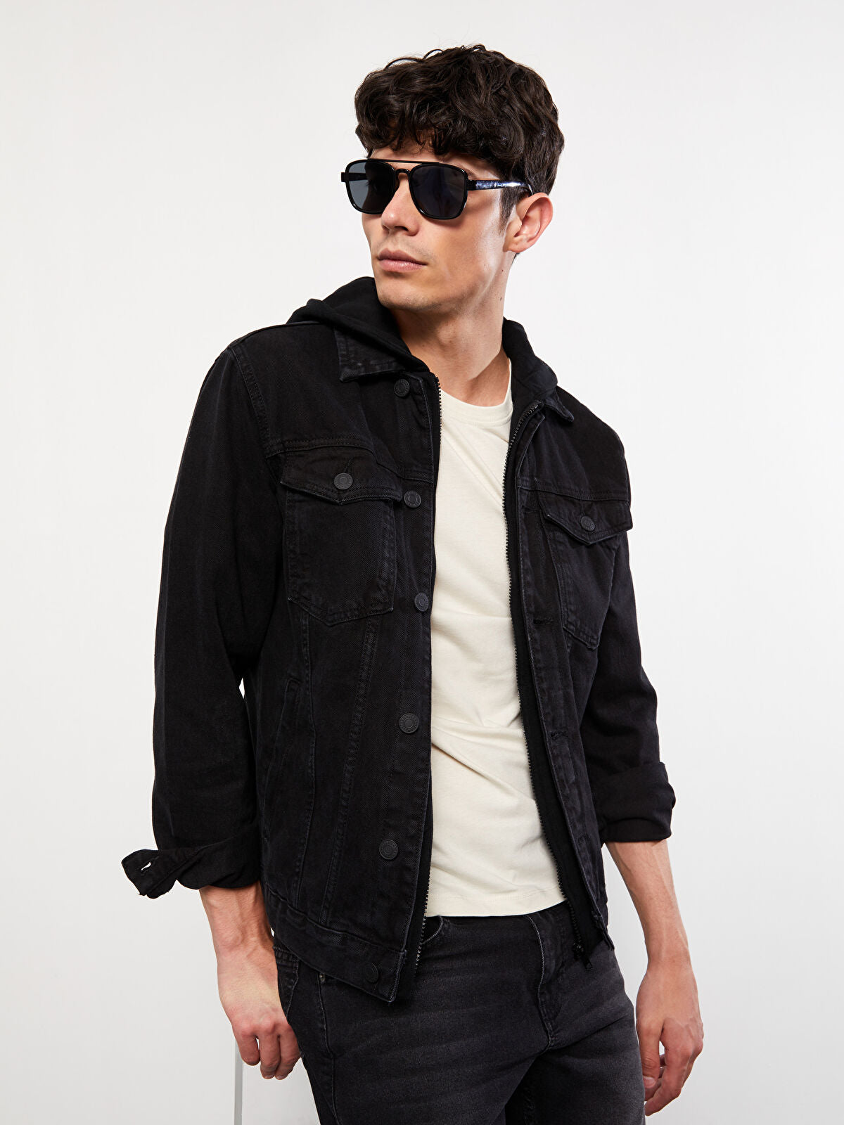 LCW Standard Fit Men's Indigo Jean Waistcoat