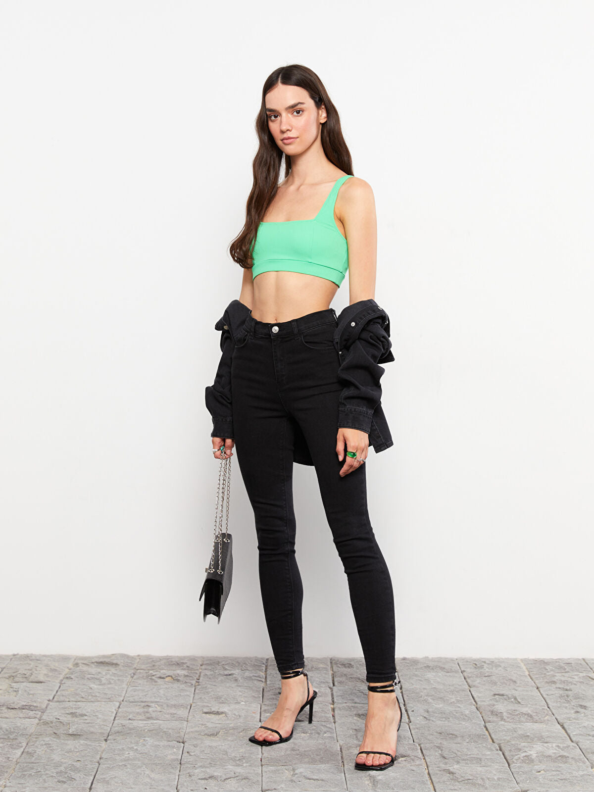High Waist Jupiter Super Slim-fit Women's Jeans Pants