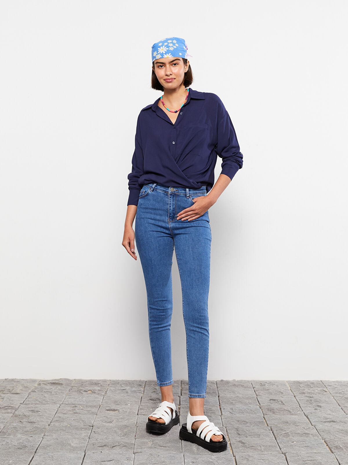 High Waist Jupiter Super Slim-fit Women's Jeans Pants