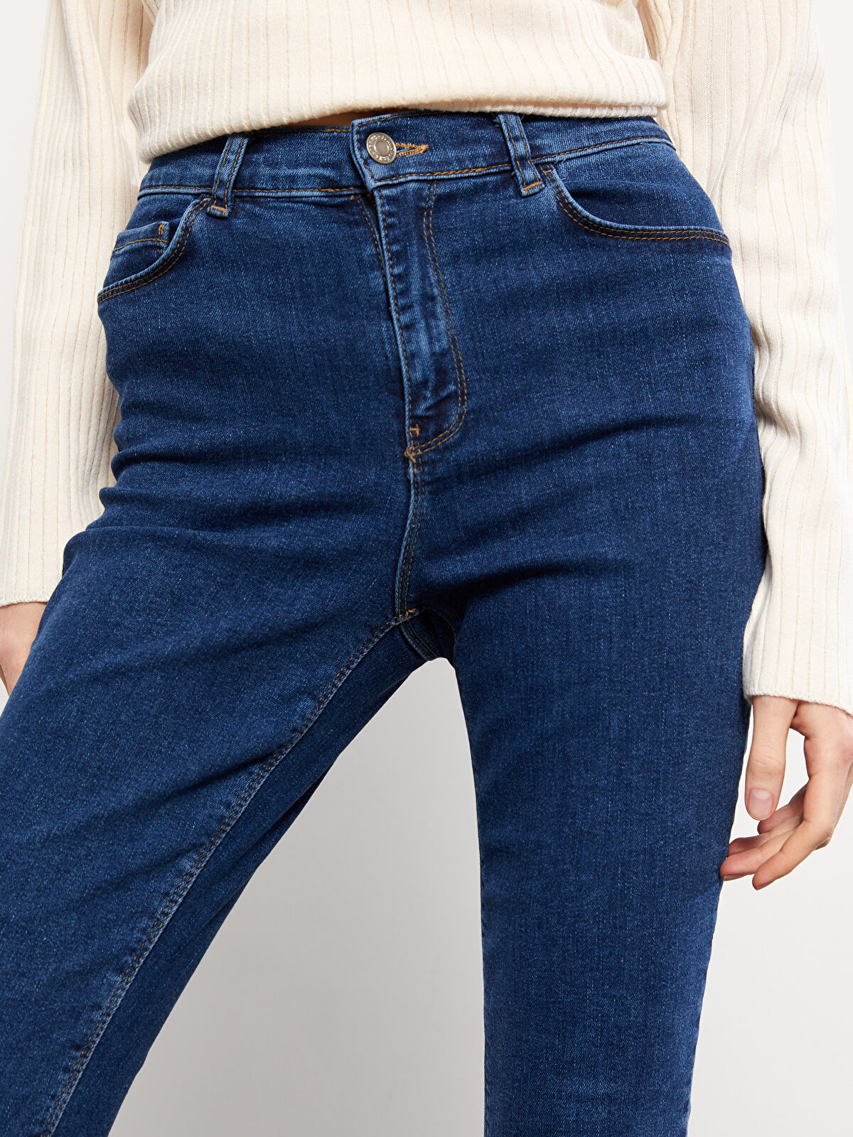 High Waist Jupiter Super Slim-fit Women's Jeans Pants