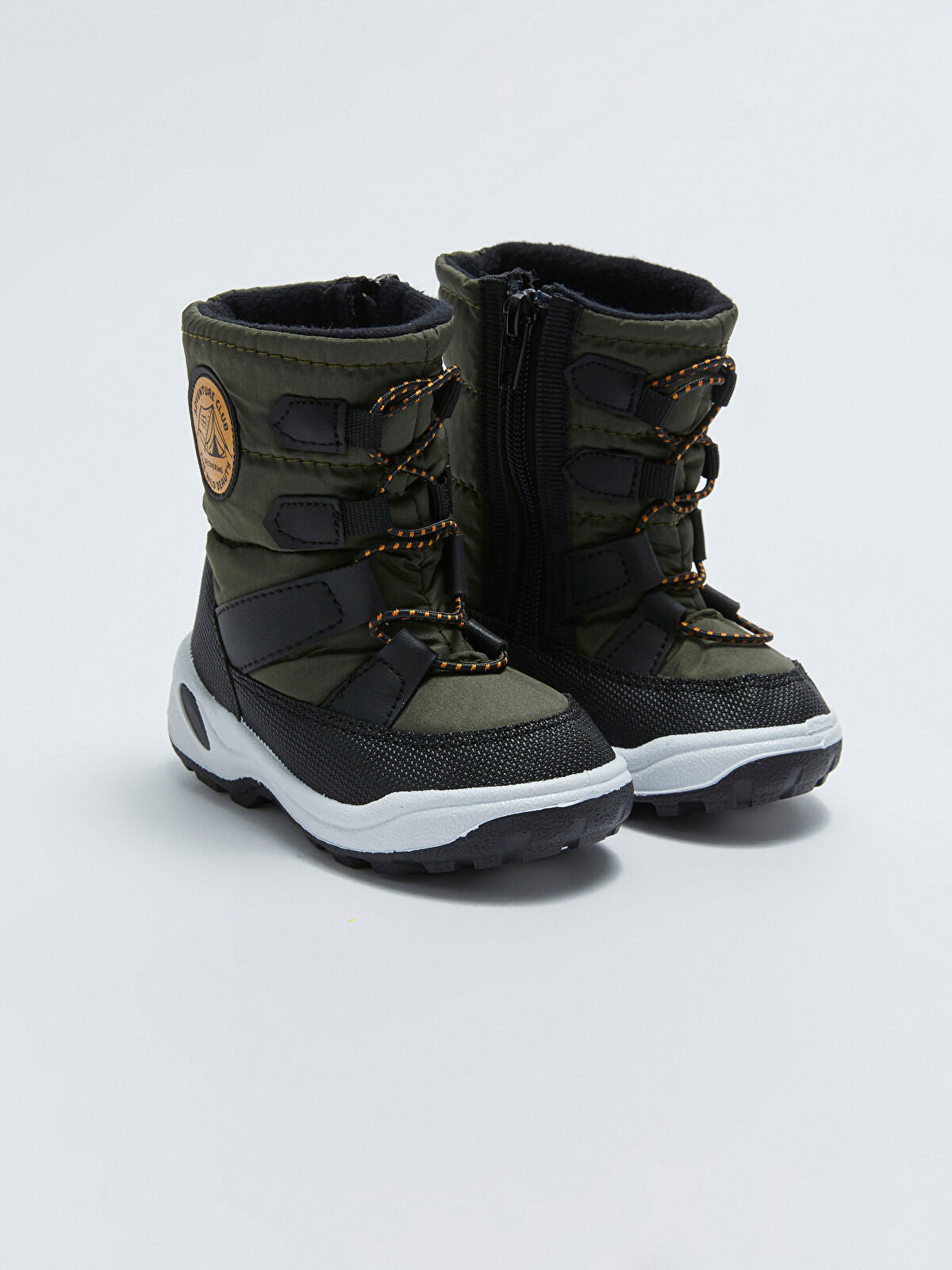 Printed Buckle Strap Toddler Boy Boot