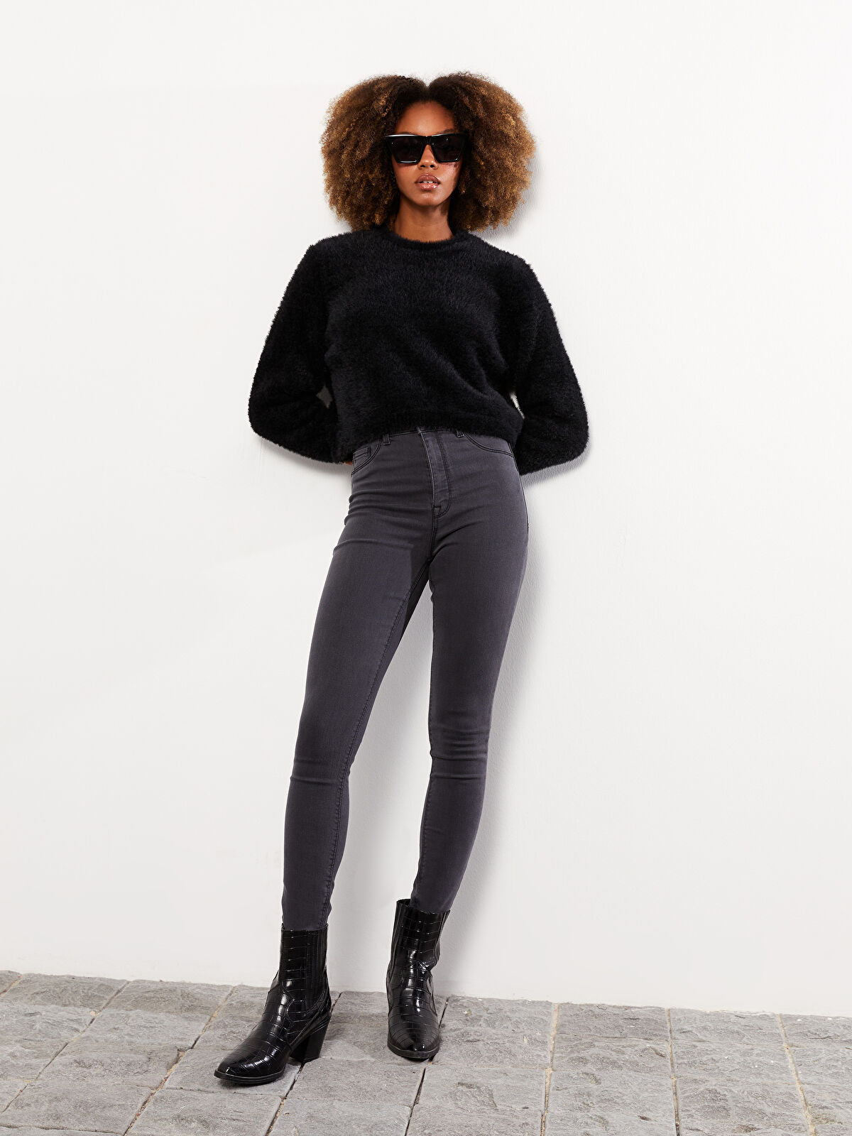 High Waist Jupiter Super Slim-fit Women's Jeans Pants