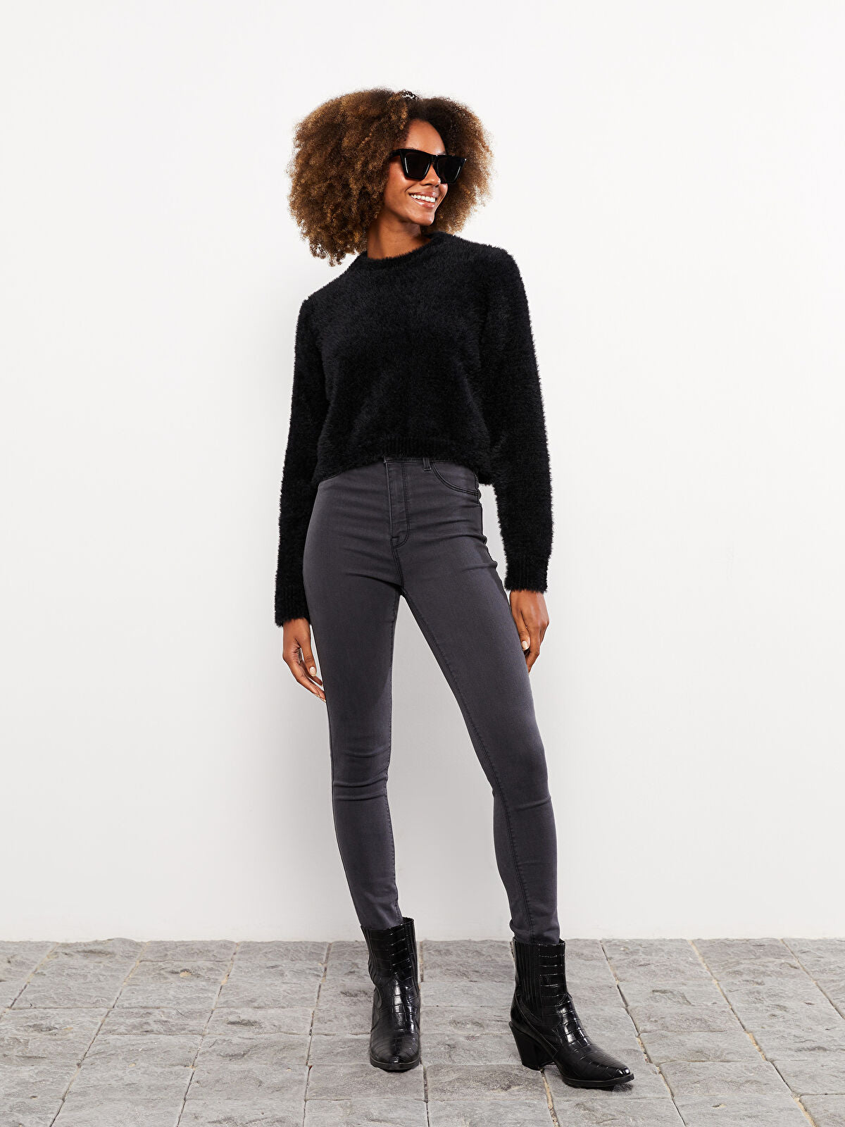 High Waist Jupiter Super Slim-fit Women's Jeans Pants