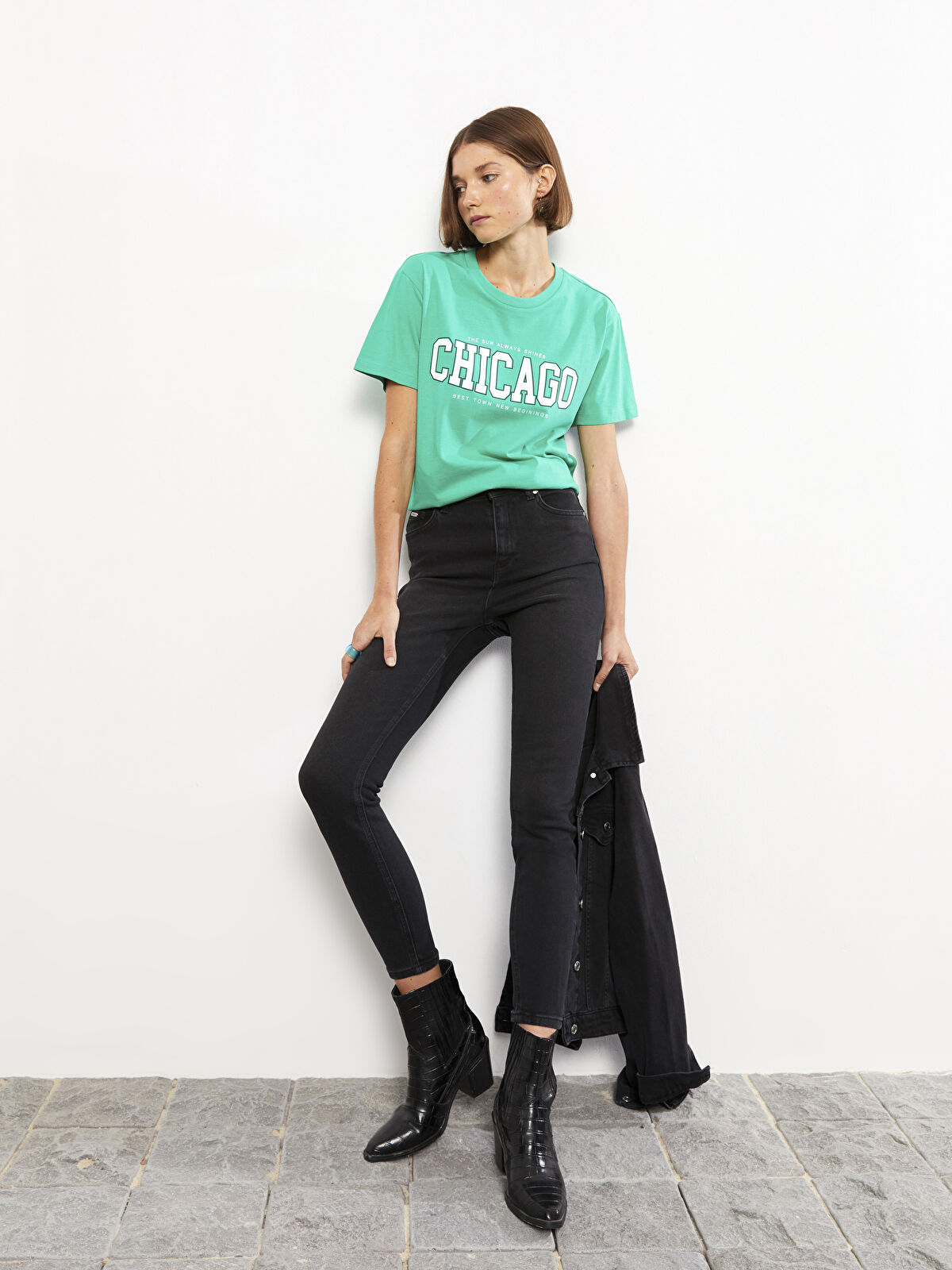 High Waist Jupiter Super Slim-fit Women's Jeans Pants