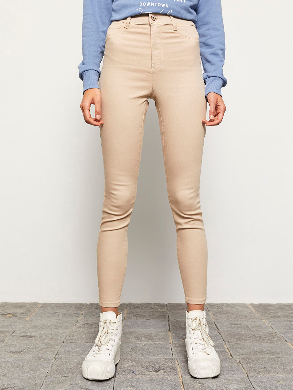 High Waist Jupiter Super Slim-fit Women's Jeans Pants