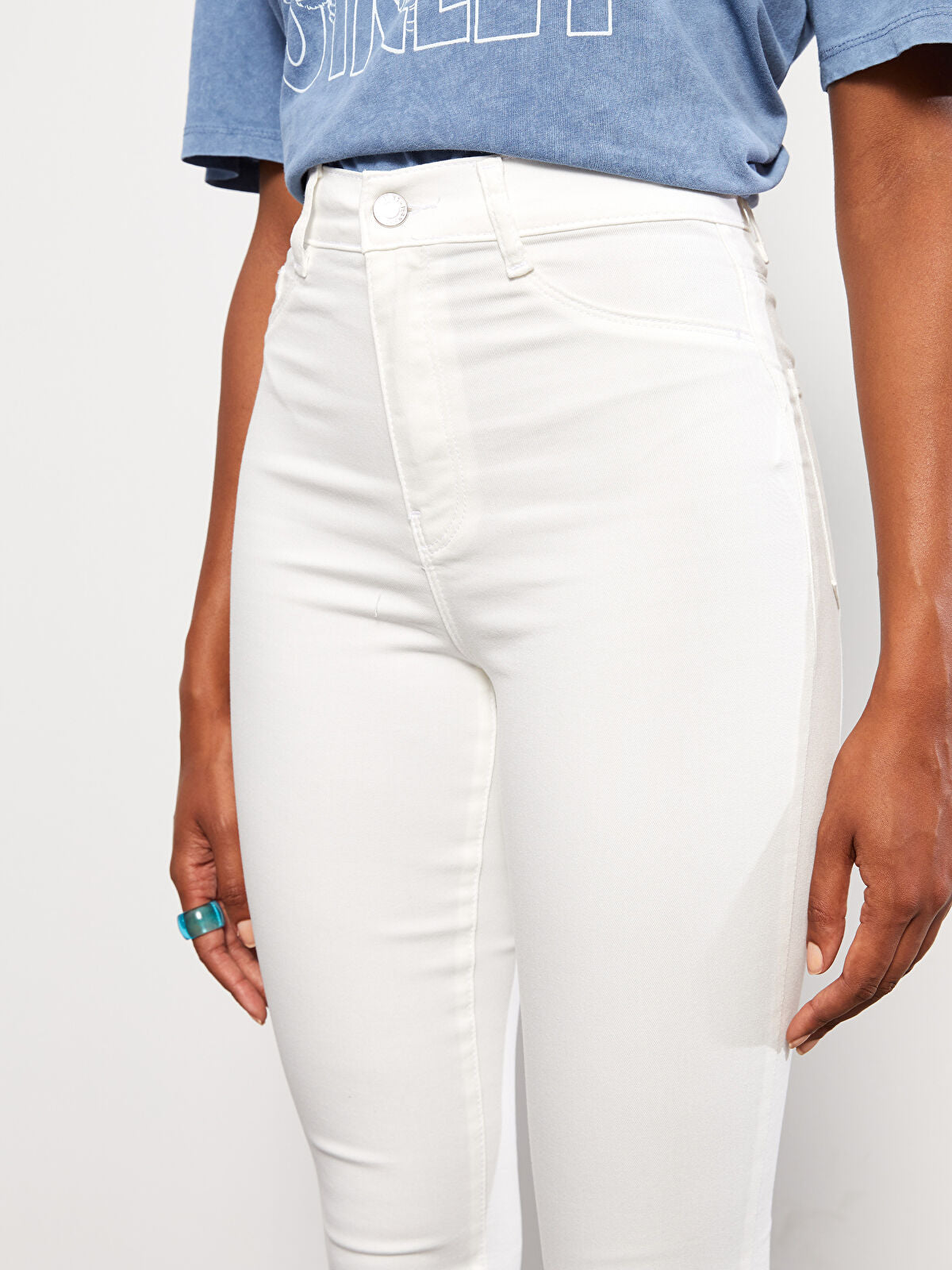 High Waist Jupiter Super Slim-fit Women's Jeans Pants