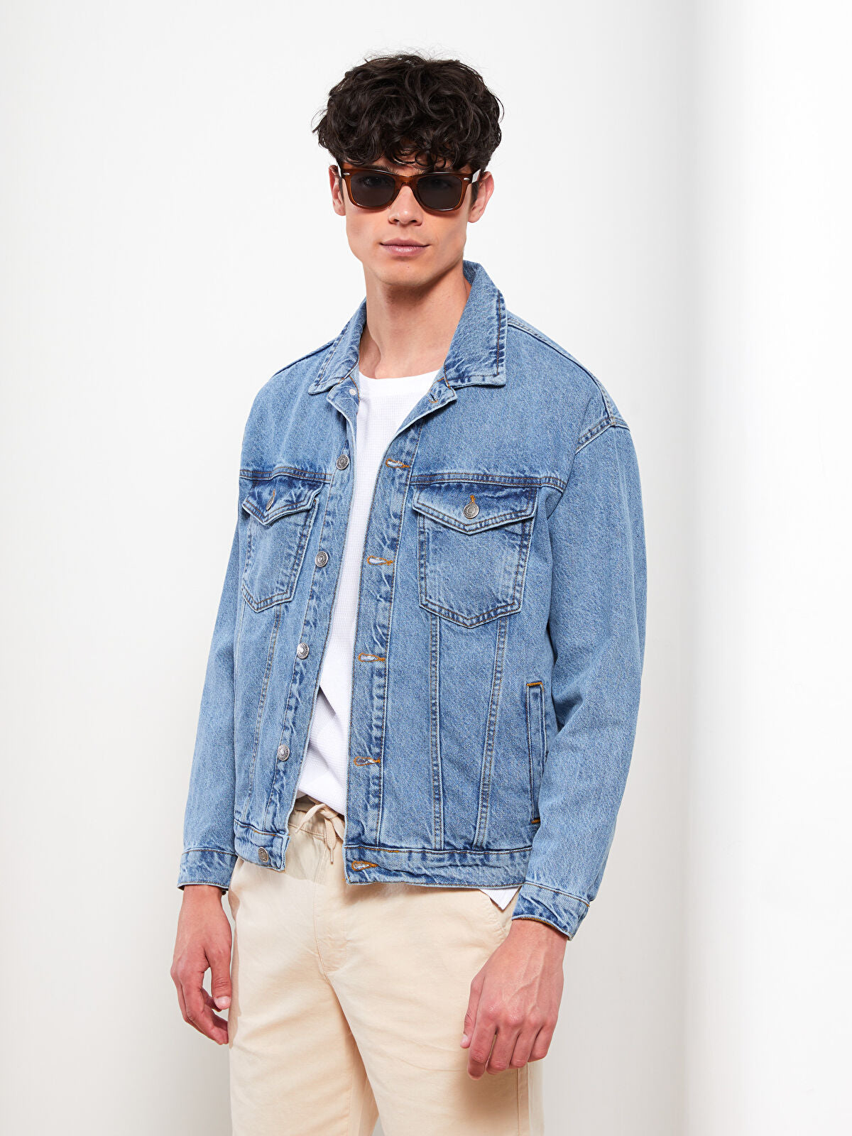 Oversize Men's Jean Jacket