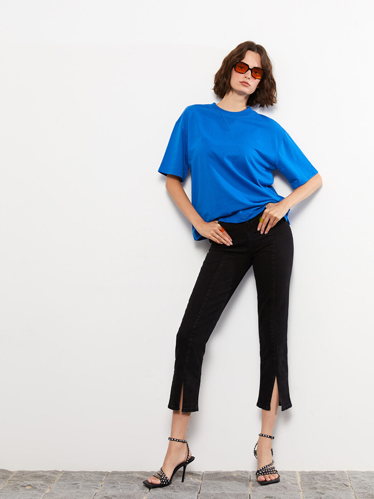 High Waist Slim Fit Front Pocket Women's Rodeo Jeans Pant
